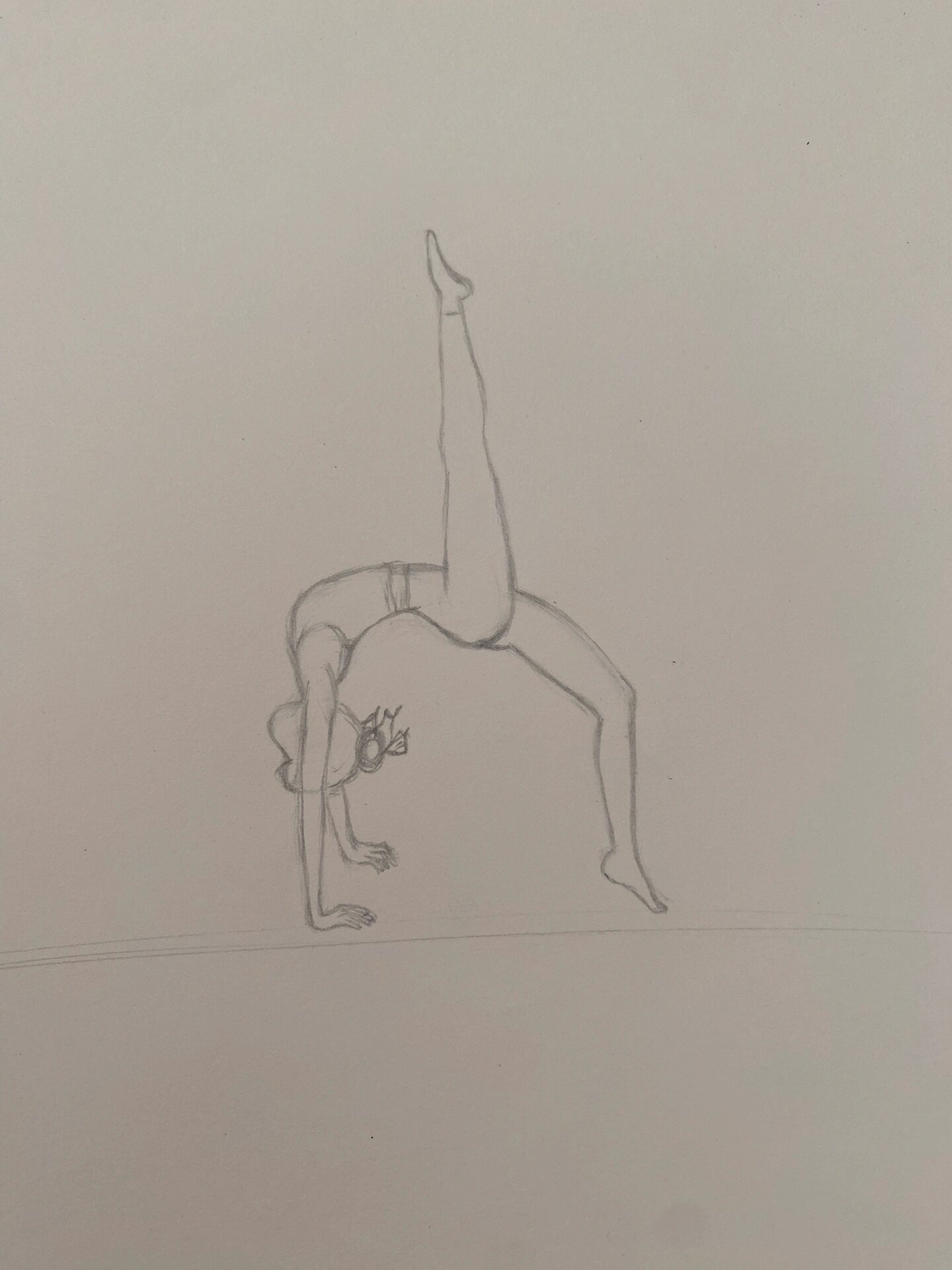 简笔瑜伽小人图1