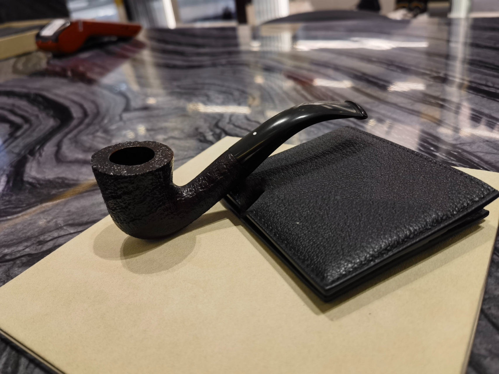 登喜路 烟斗最新新到店 4114斗型 shell briar 坎伯兰咬嘴 绅士又