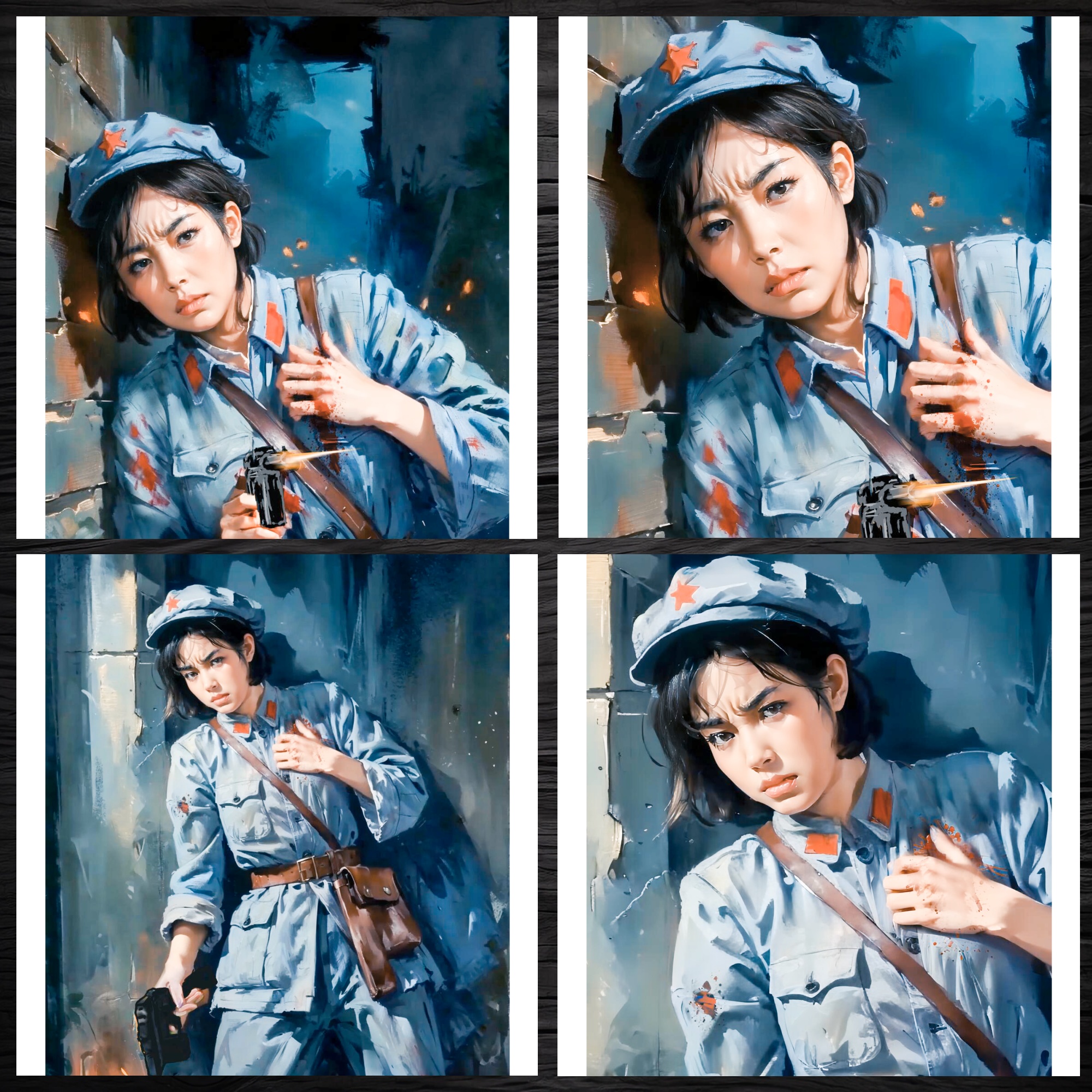 女红军沈晓莹眼见顽匪瞄准老船工