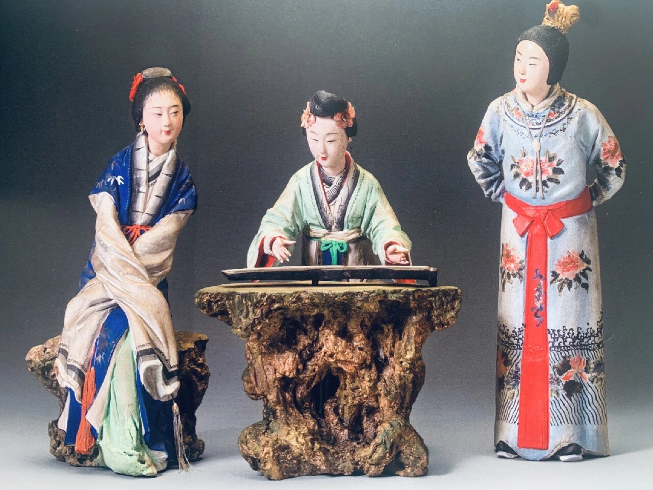 二代泥人张的红楼梦泥塑 二代泥人张张玉亭作品.