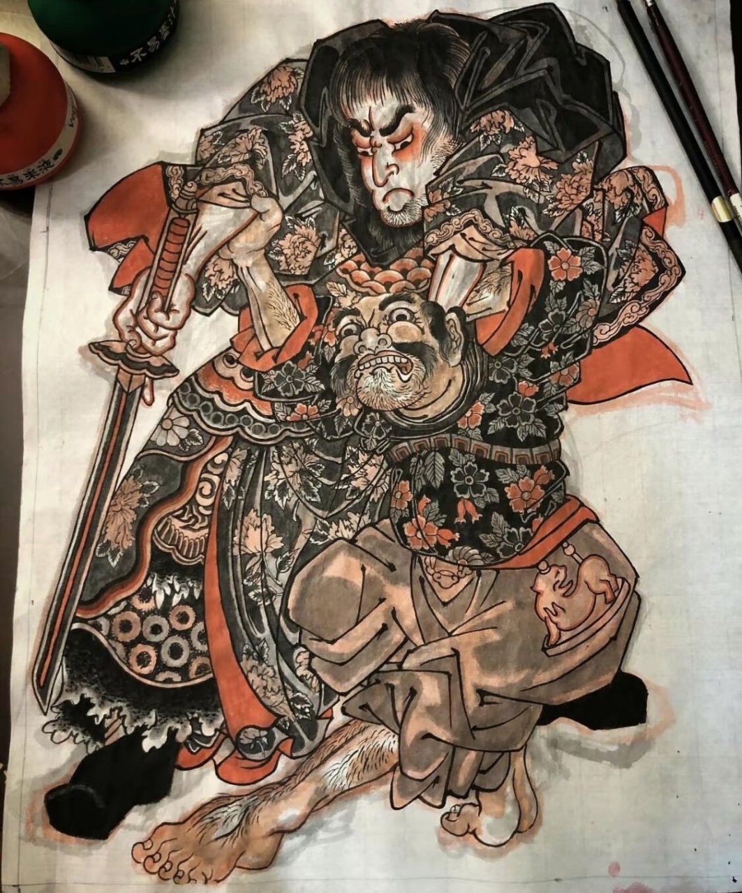 老传统看多了,一定要试试新水浒纹身!