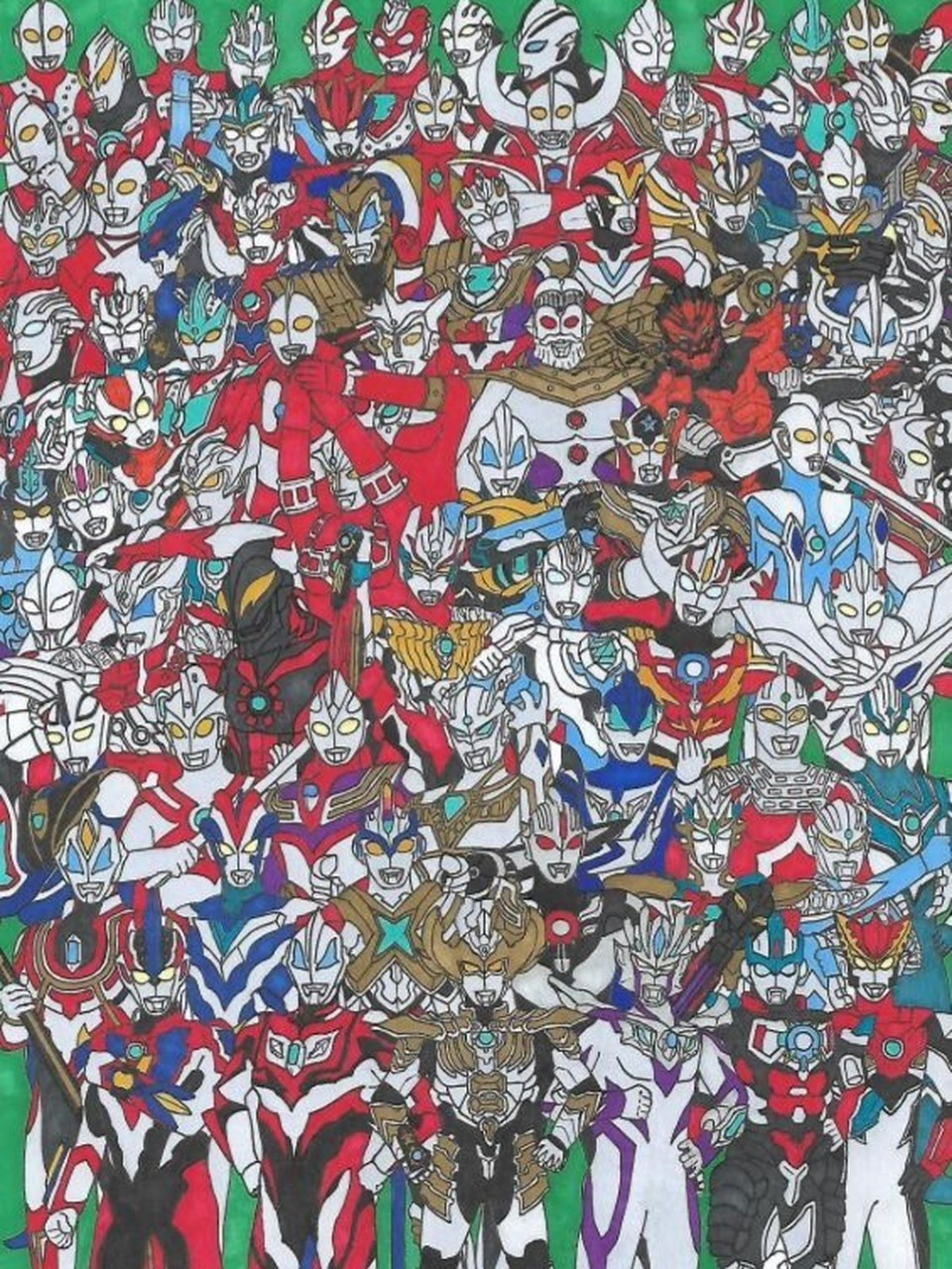 新生代奥特曼集结 包含新生代奥特曼及在新生代剧集,电影,泡面番中