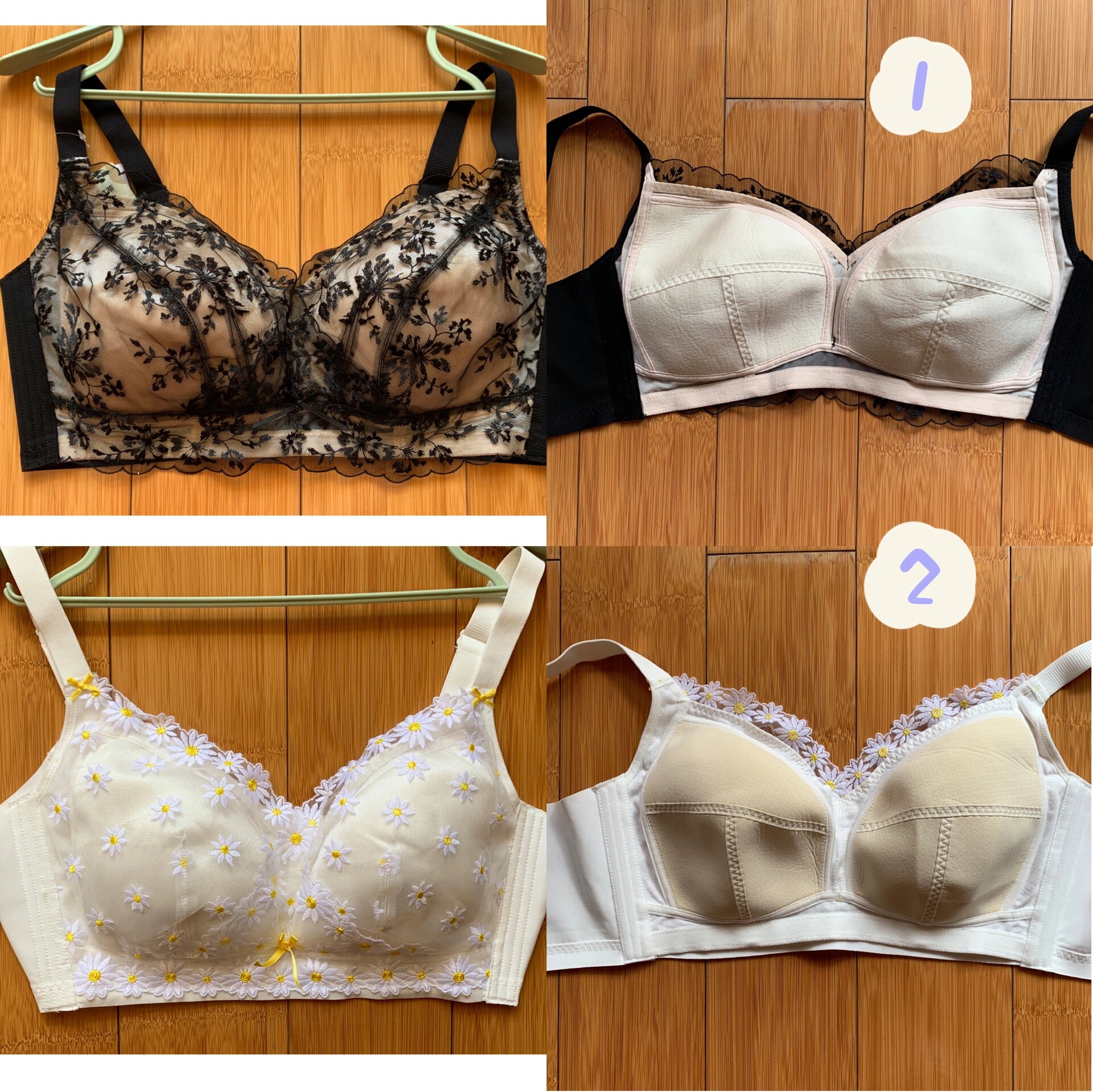 95d大胸测评颜值高又显小的内衣~胸小显瘦