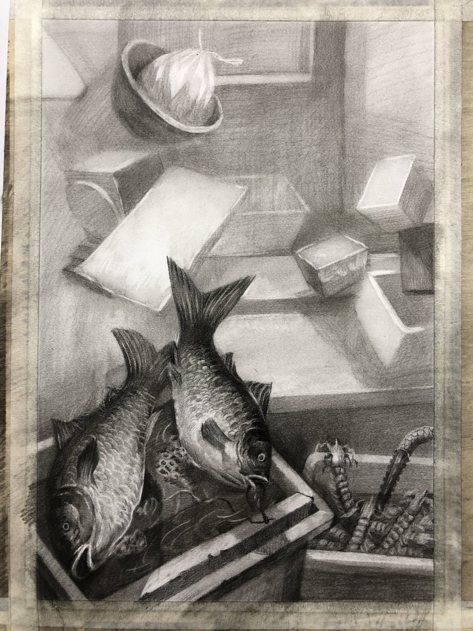 《失重 》主题设计素描