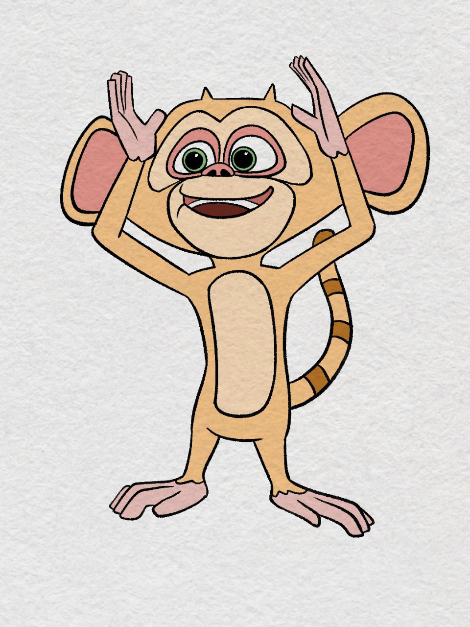 教你画熊出没-毛毛