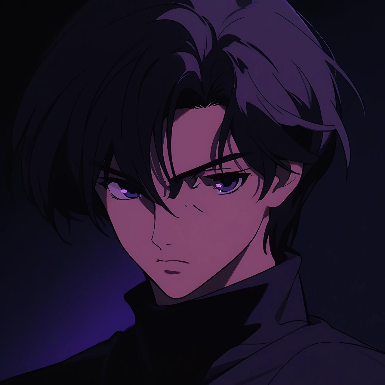 男生头像丨危险又迷人的反派角色丨旧漫风格