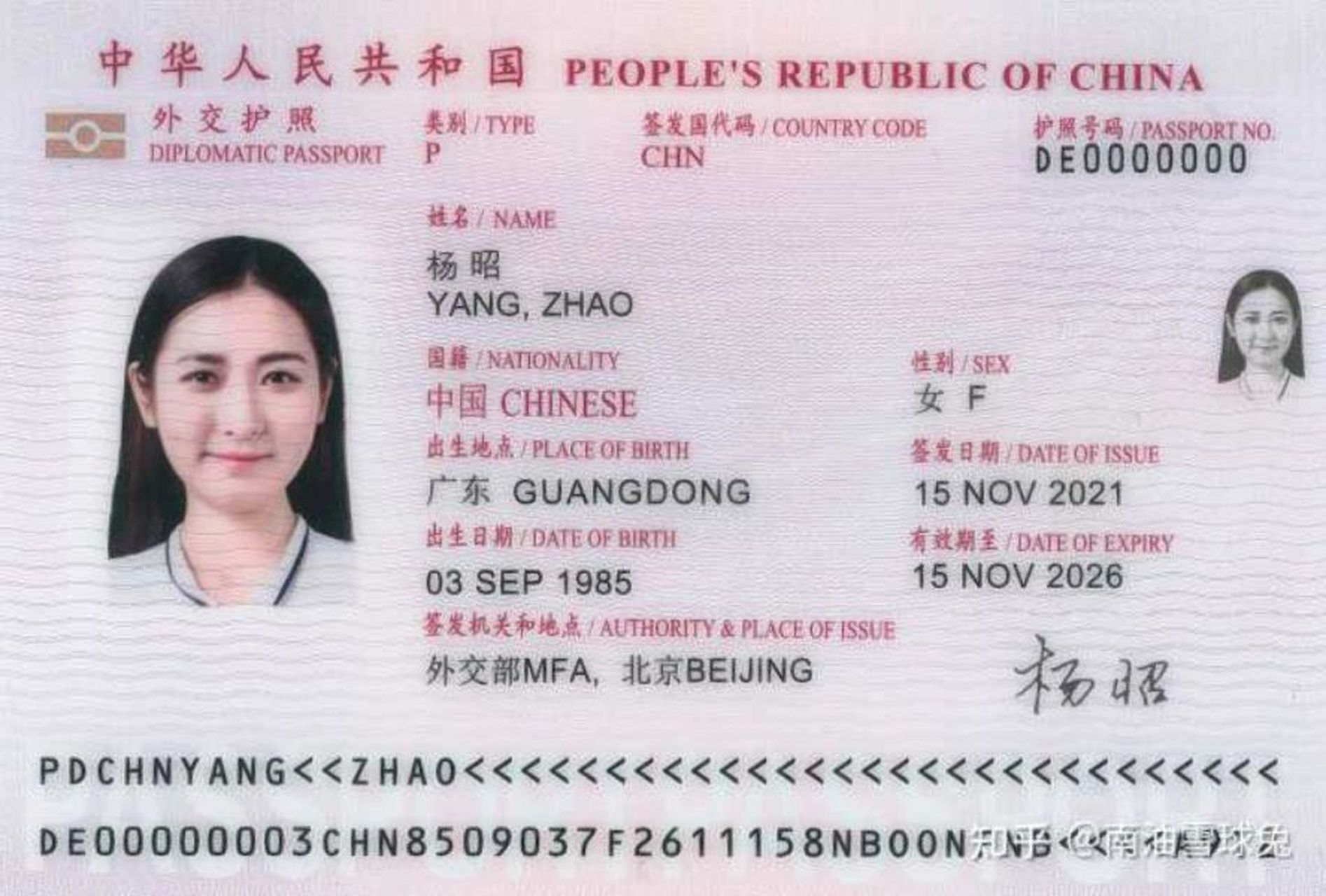 中国护照生成在线图片图片