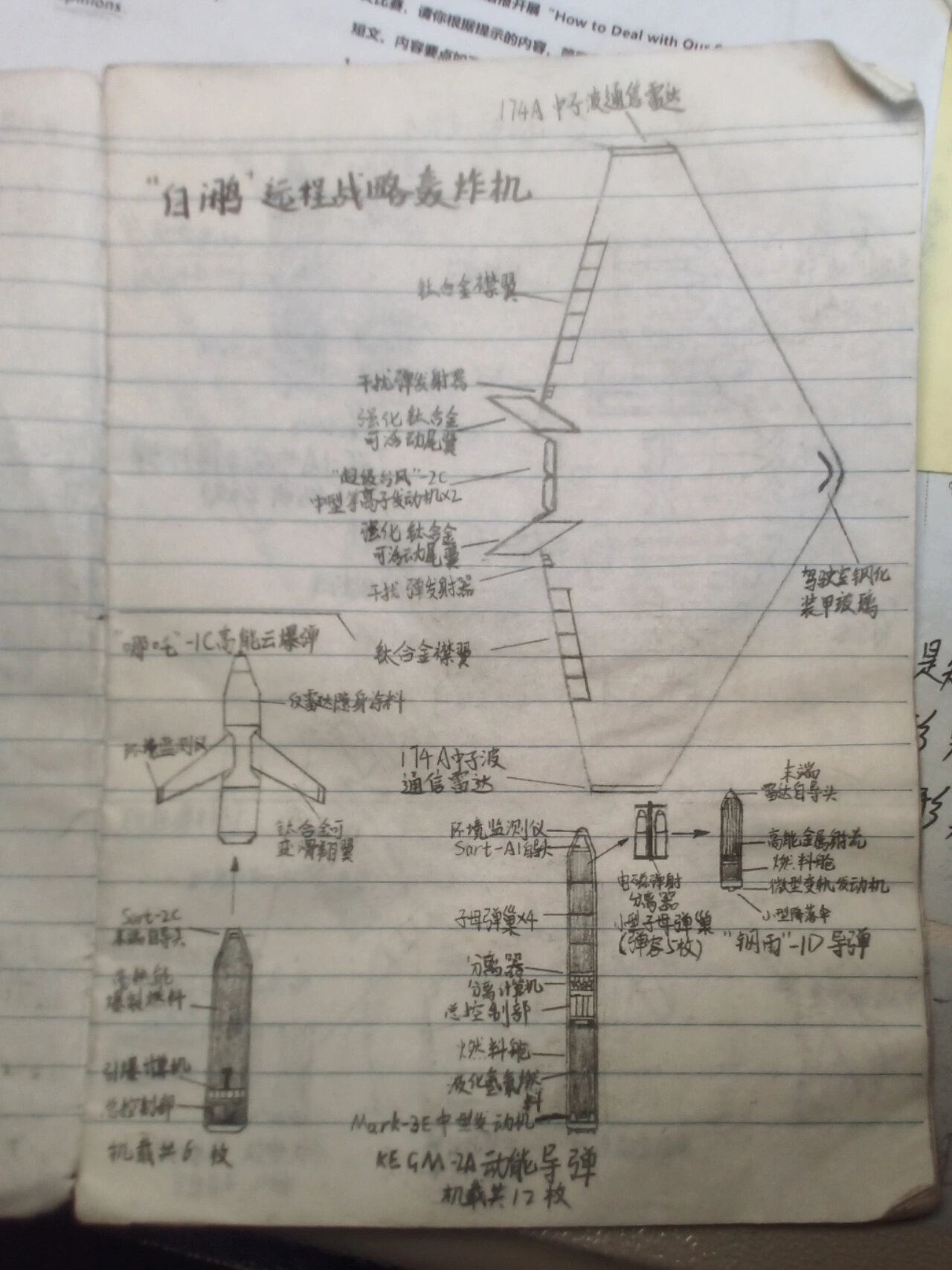 怎样画轰炸机图片