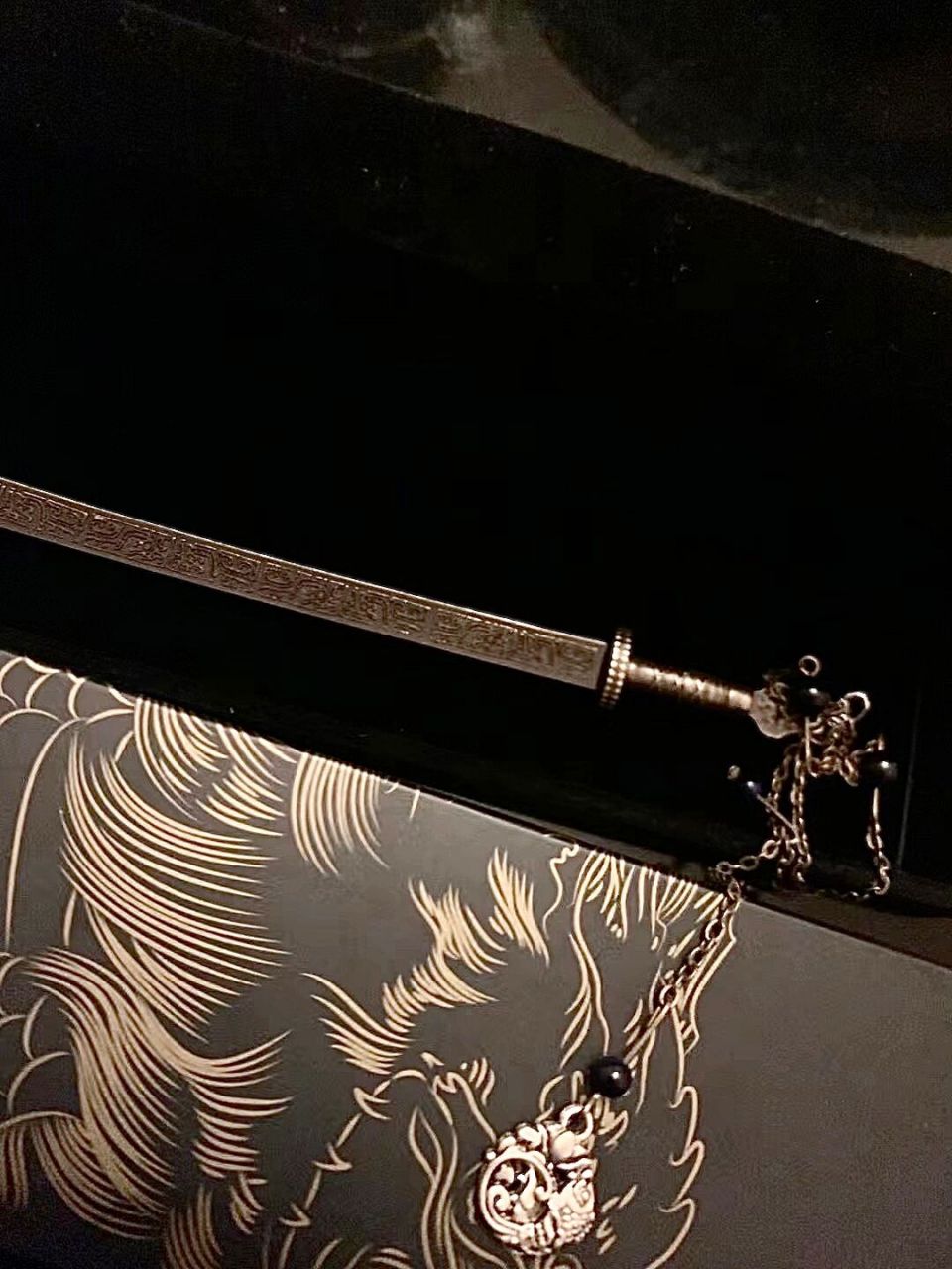 黑金古刀发簪 好喜欢我的发簪,太好看了01