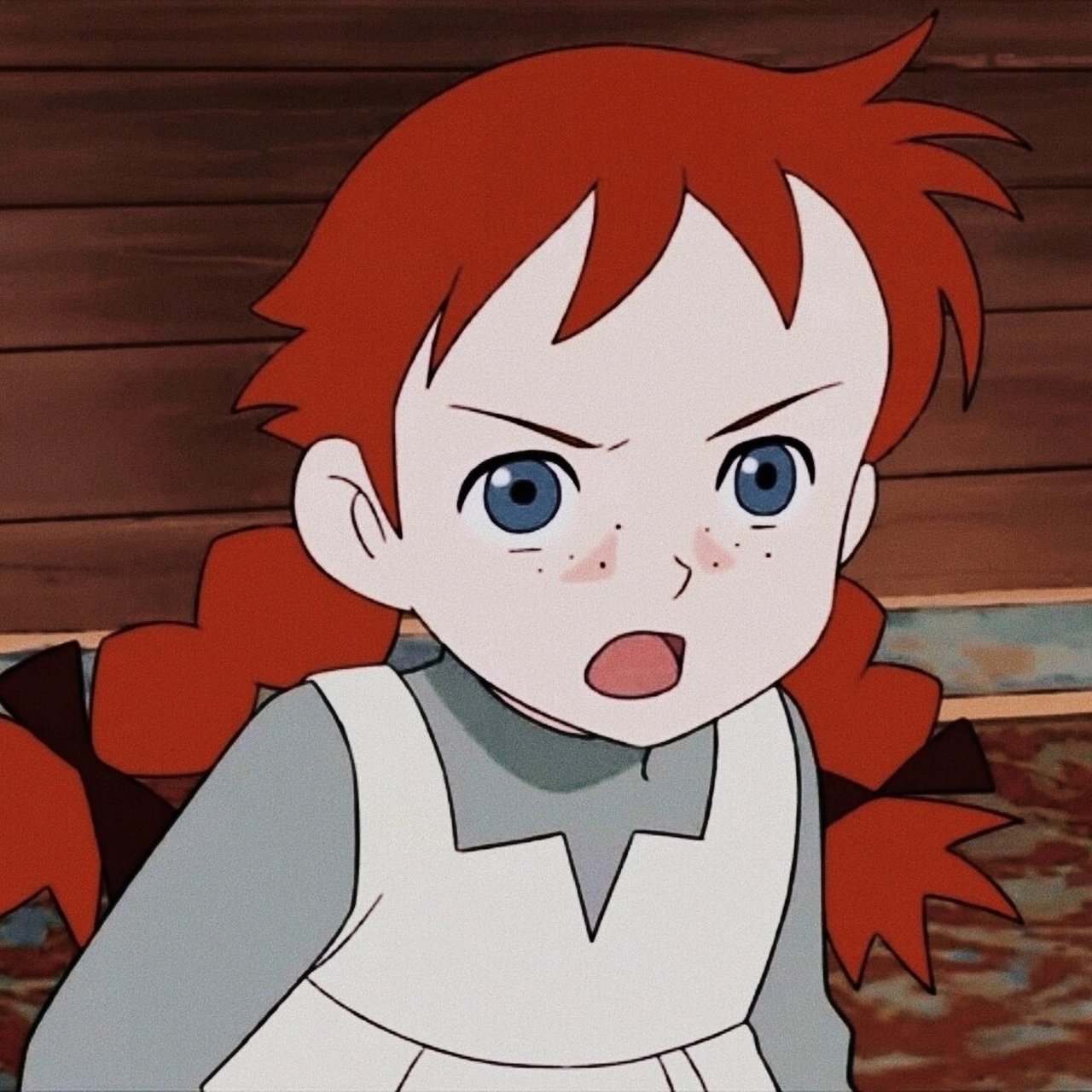 「可爱女孩头像」小安妮 02截自《你好安妮》 喜欢可自截拿图︱请勿