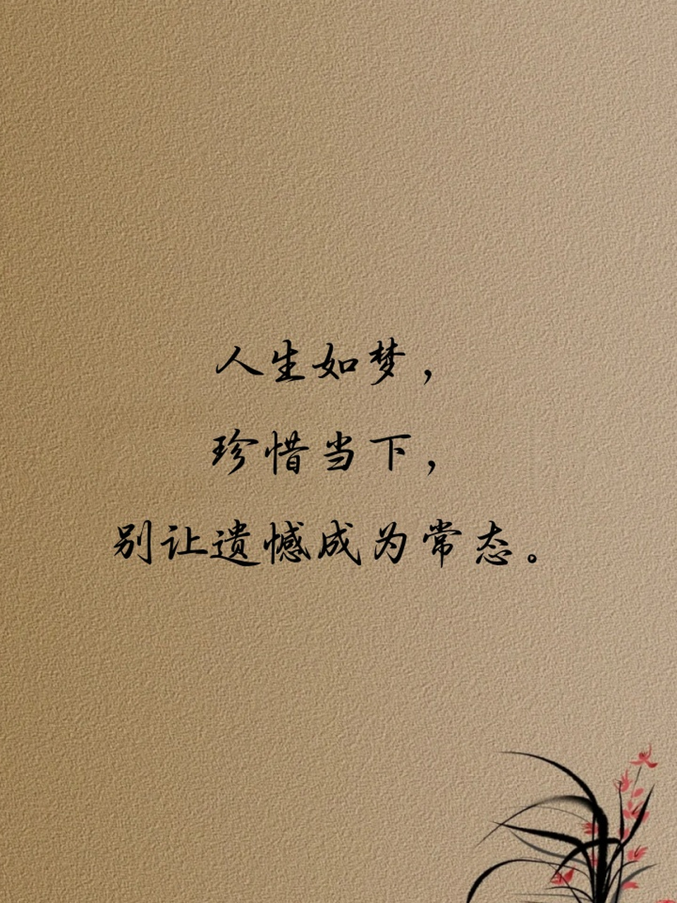 感慨一下人生的句子适合发朋友圈 1,人生如梦,珍惜当下,别让遗憾成为