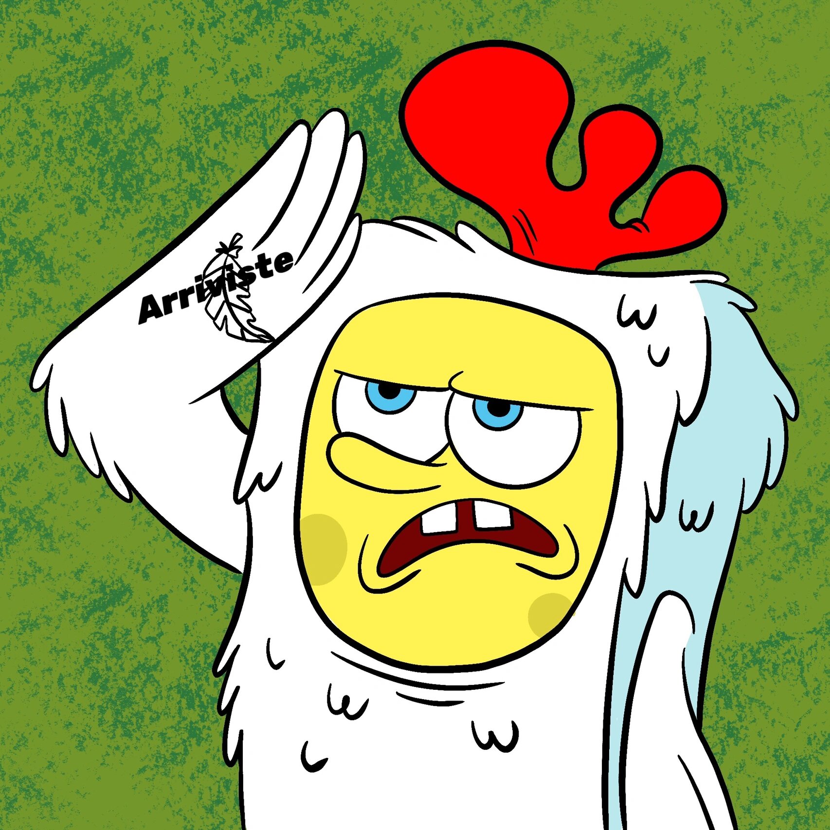 《海绵宝宝》搞怪头像来喽0599 最近又刷到了好玩的头像 更个新