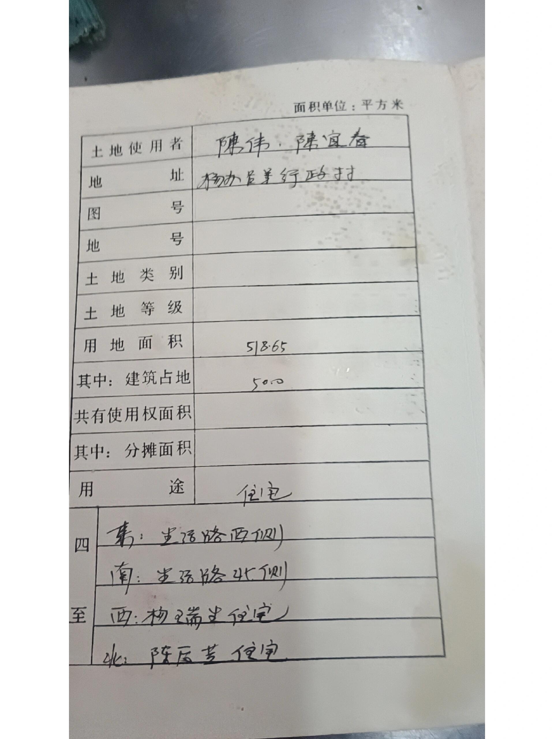 30多年的集体土地建设用地使用证 我家的宅基地要拆迁了,当年的土地