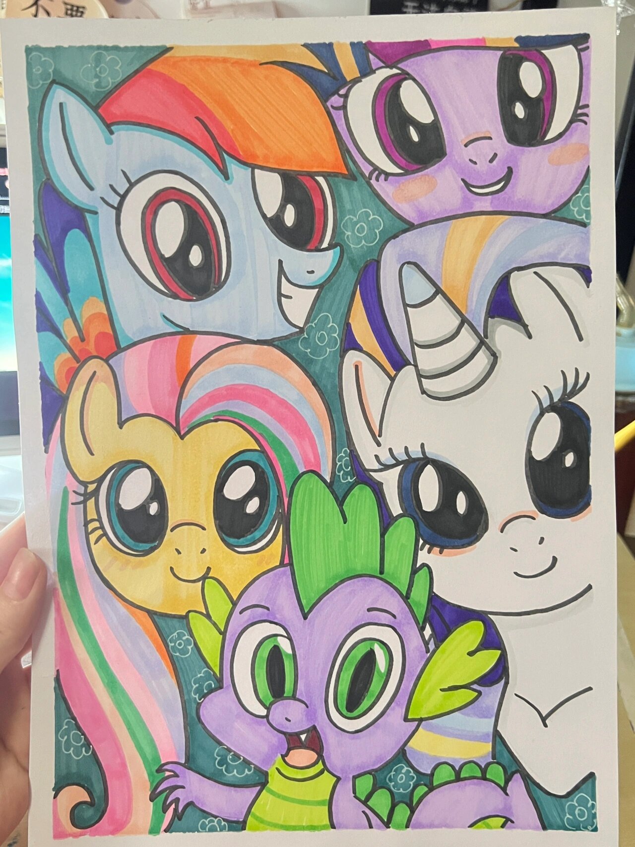 小马宝莉06儿童绘画零基础也可以画呦