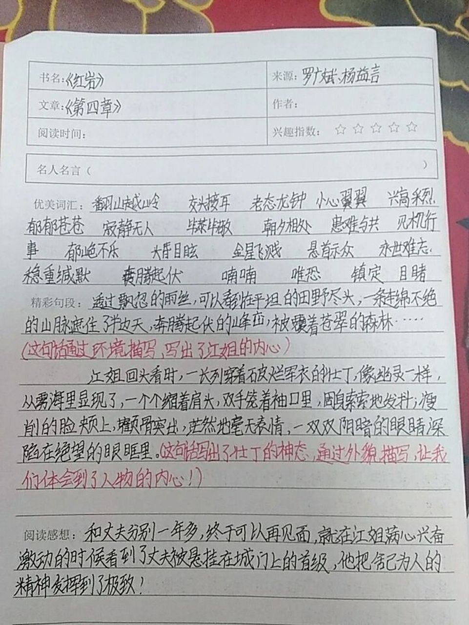 红岩第四章读书笔记 来一个火速更新,希望大家能多点赞,加收藏91