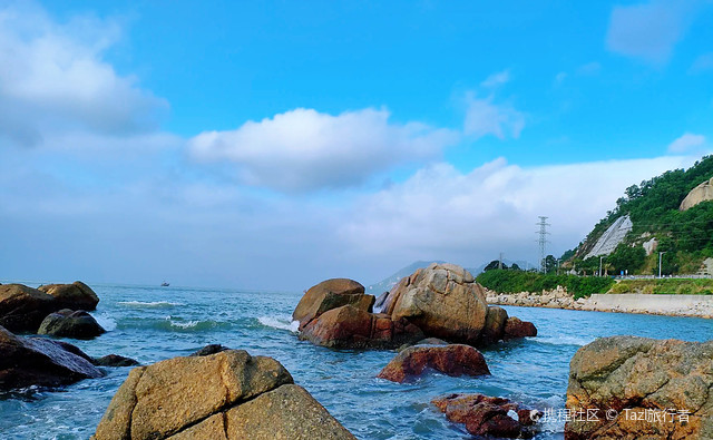 台山铜鼓黑沙滩
