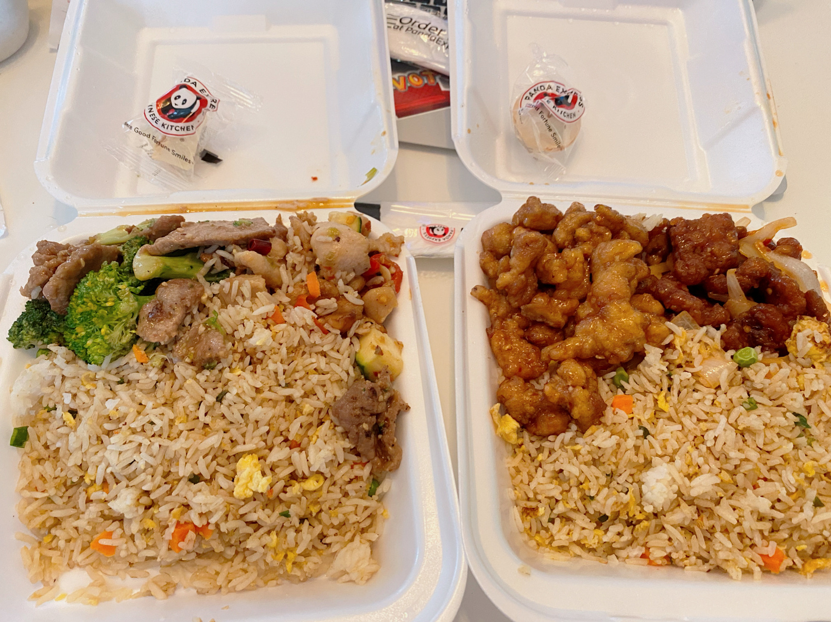 美式中餐-panda express 熊猫快餐 panda express很符合美国人的口味