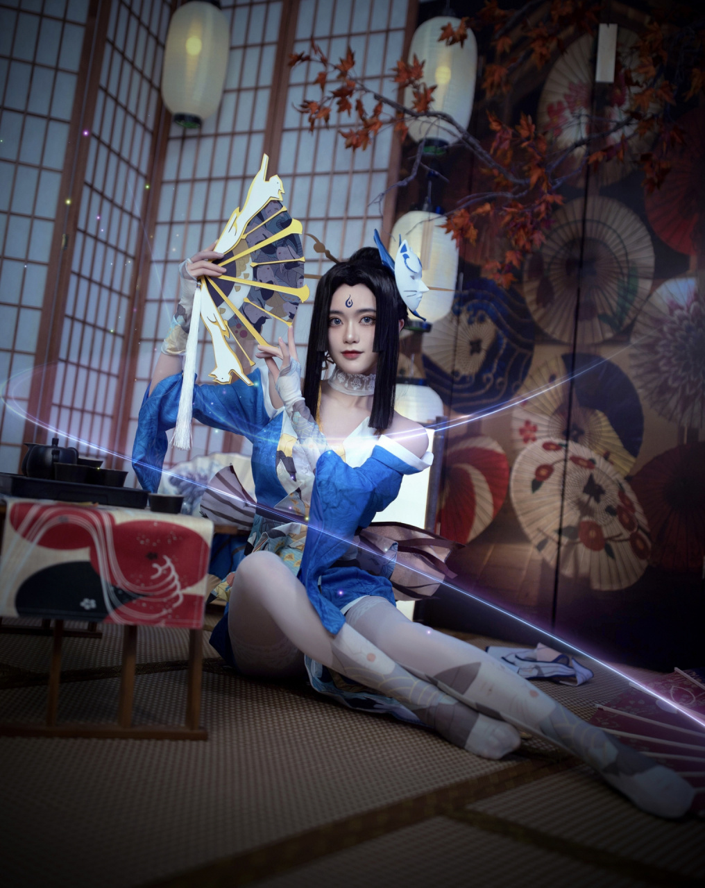 不知火舞魅语cos 还是喜欢这个皮肤