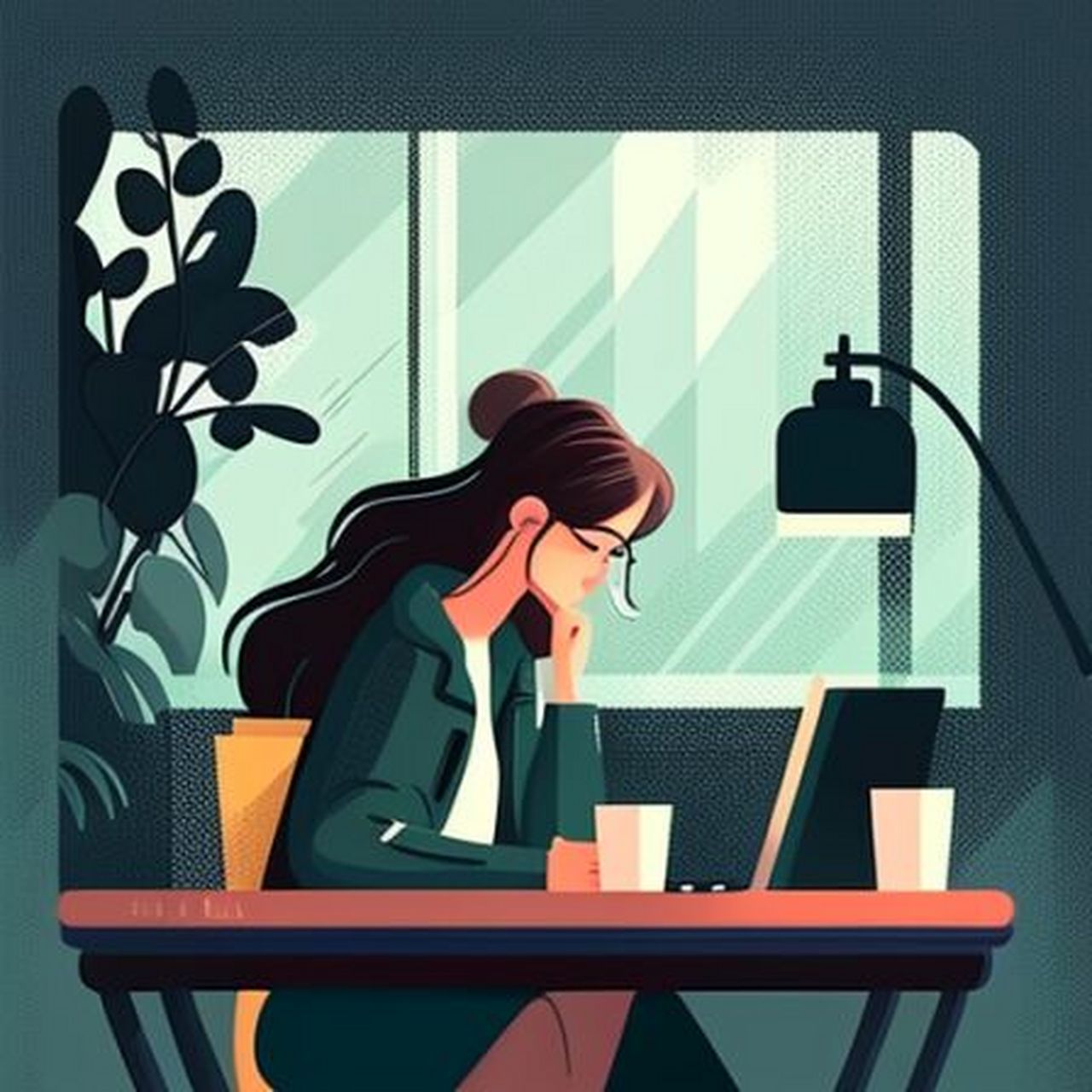 女孩头像|工作日|努力工作的打工人日常~ 每一个努力工作的人,都有