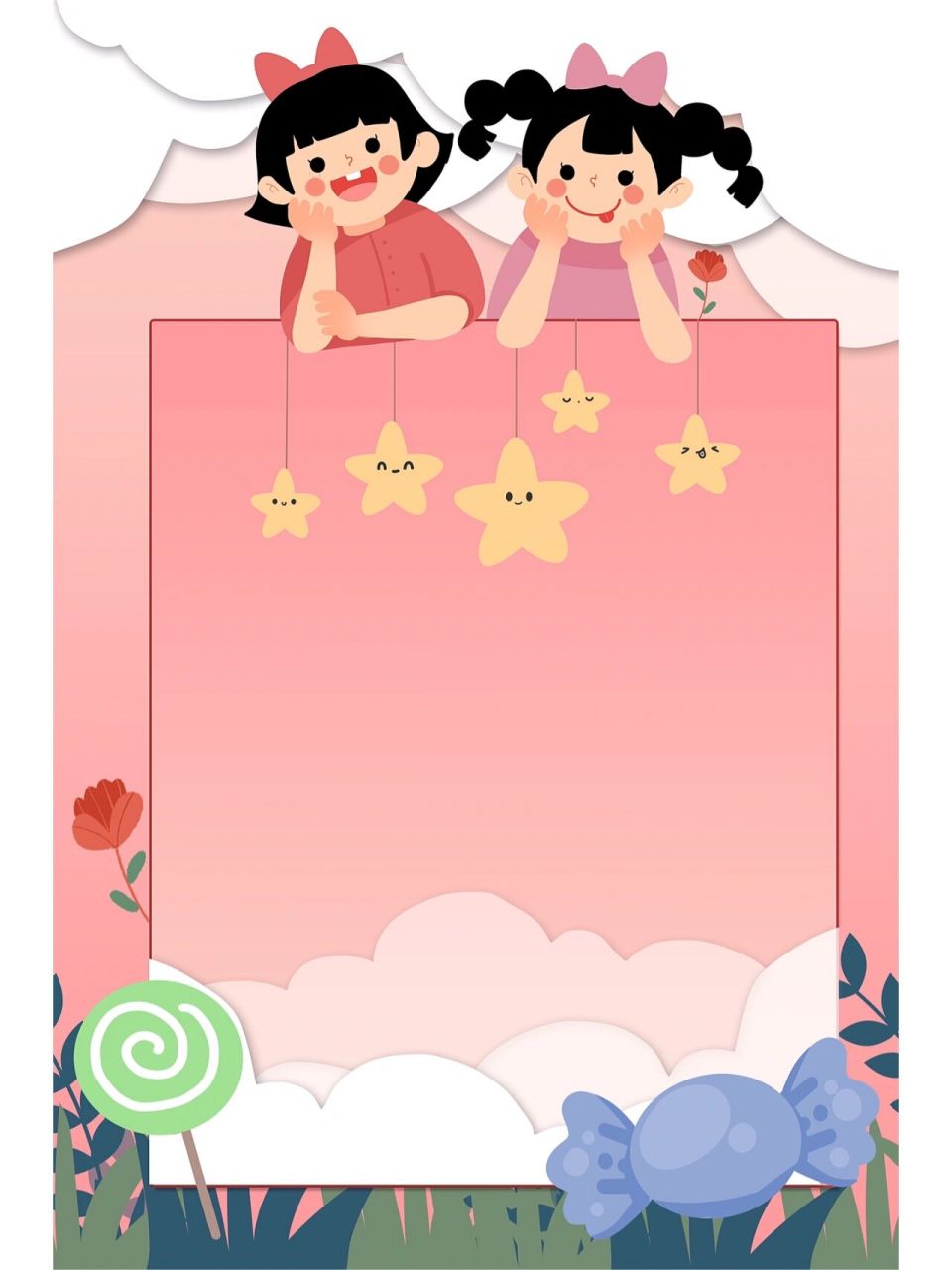 快来点赞收藏|卡通背景图 不知道怎么形容它们的好看了. 	 快来欣赏.