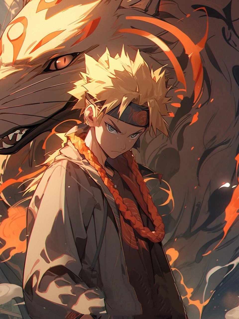 火影忍者鸣人九尾 高清手机壁纸