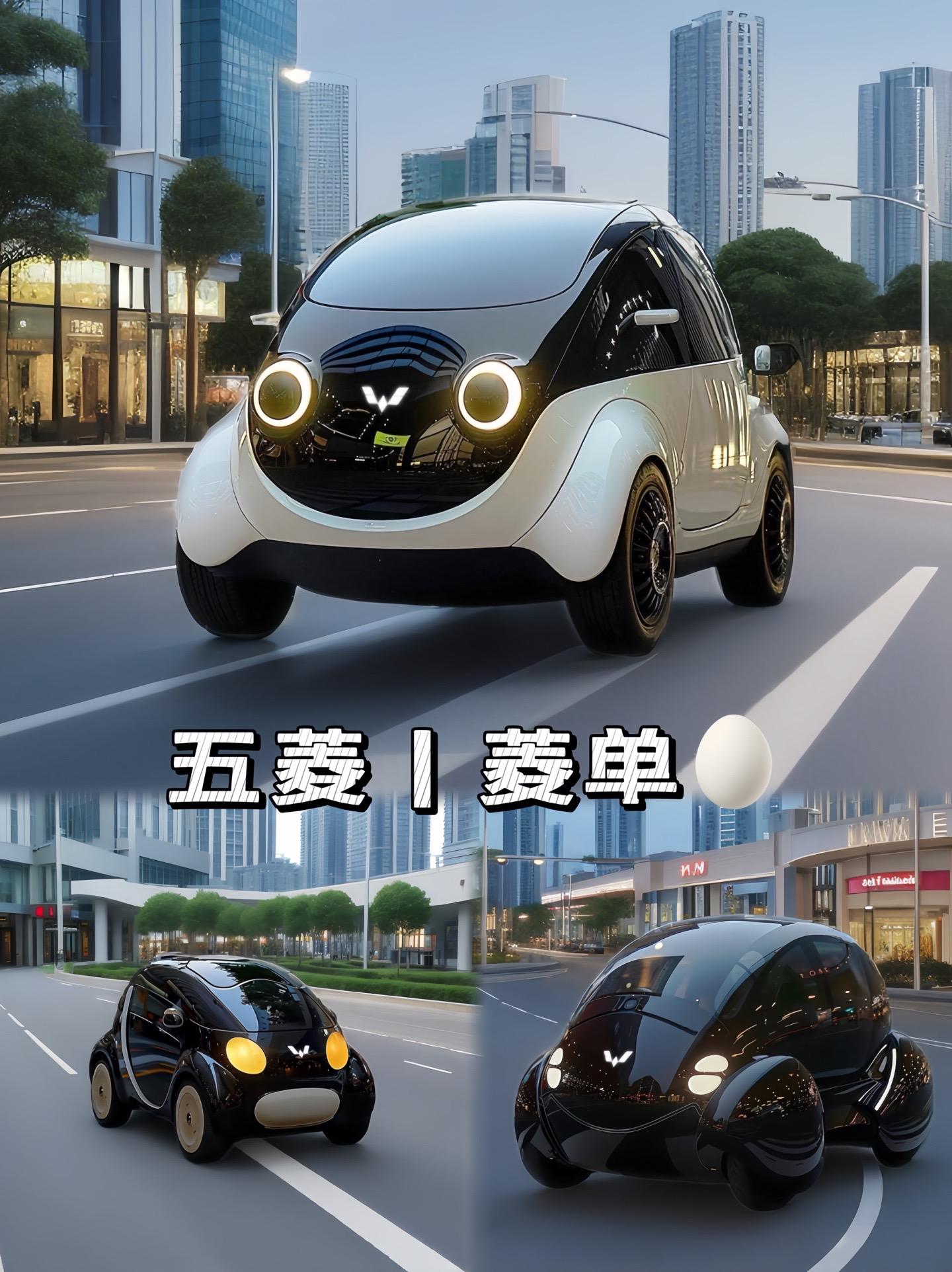 5的好五菱新概念电动新能源汽车五菱带棚摩托车图片大全五菱车设计