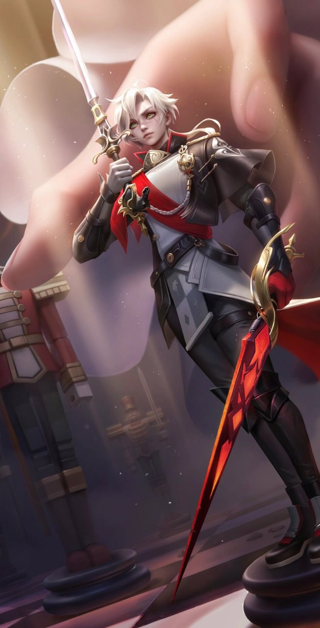 王者荣耀|亚连-破局者 高清海报 眼睛太美了