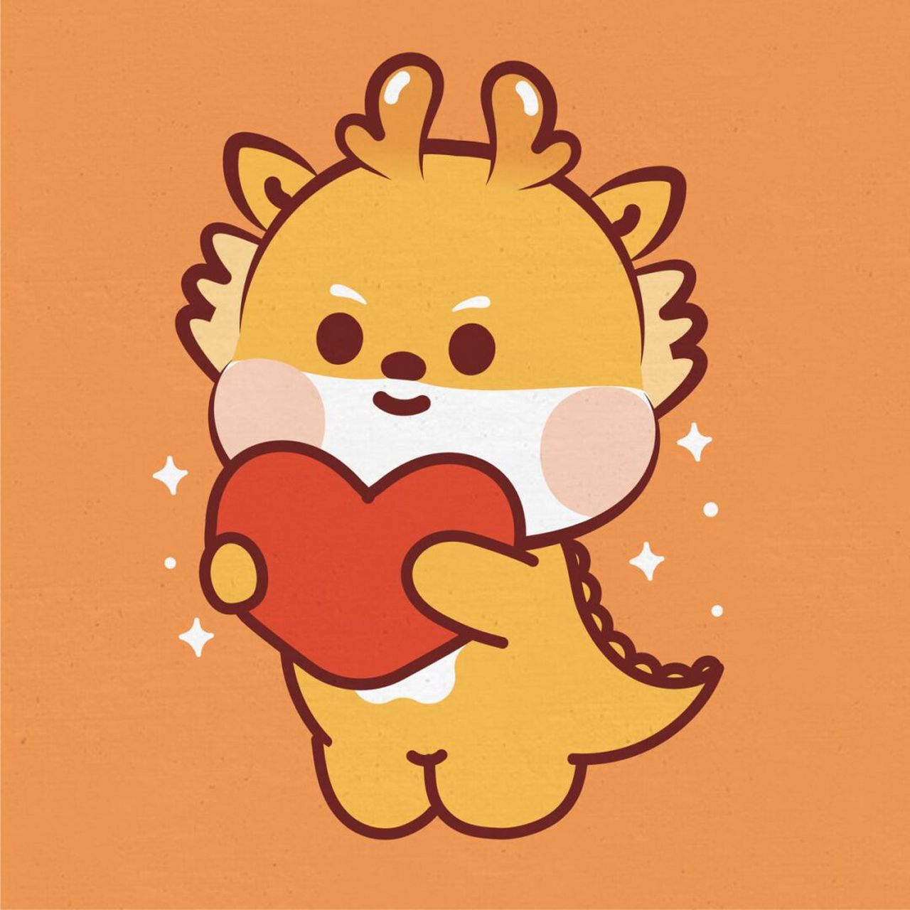 小飞龙ip卡通形象头像分享 小飞龙ip卡通形象,治愈系ip,元气满满,活泼