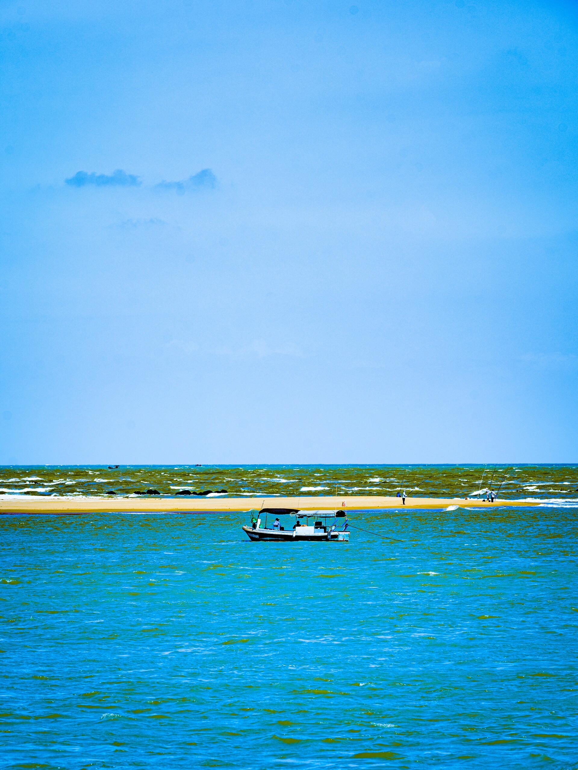 99博鳌玉带滩|过来感受她的神奇 玉带滩是一条自然形成的,地形狭长