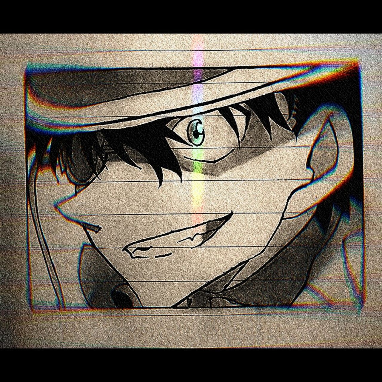 怪盗基德/基德邪笑/手绘 谎言的谎言,便在这一瞬间,颠倒黑白.