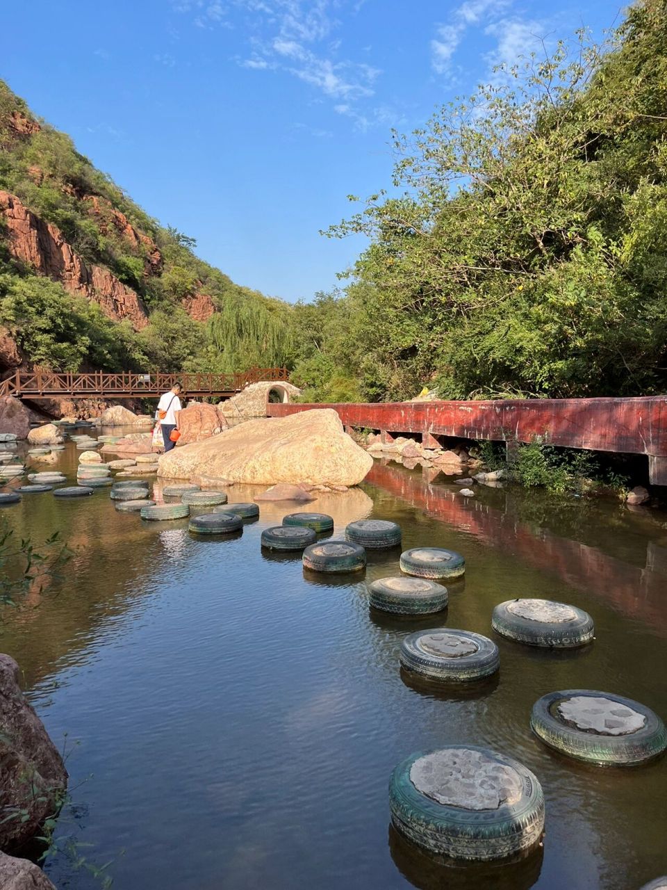 登封大熊山仙人谷 0909郑州周边游,一天的时间.