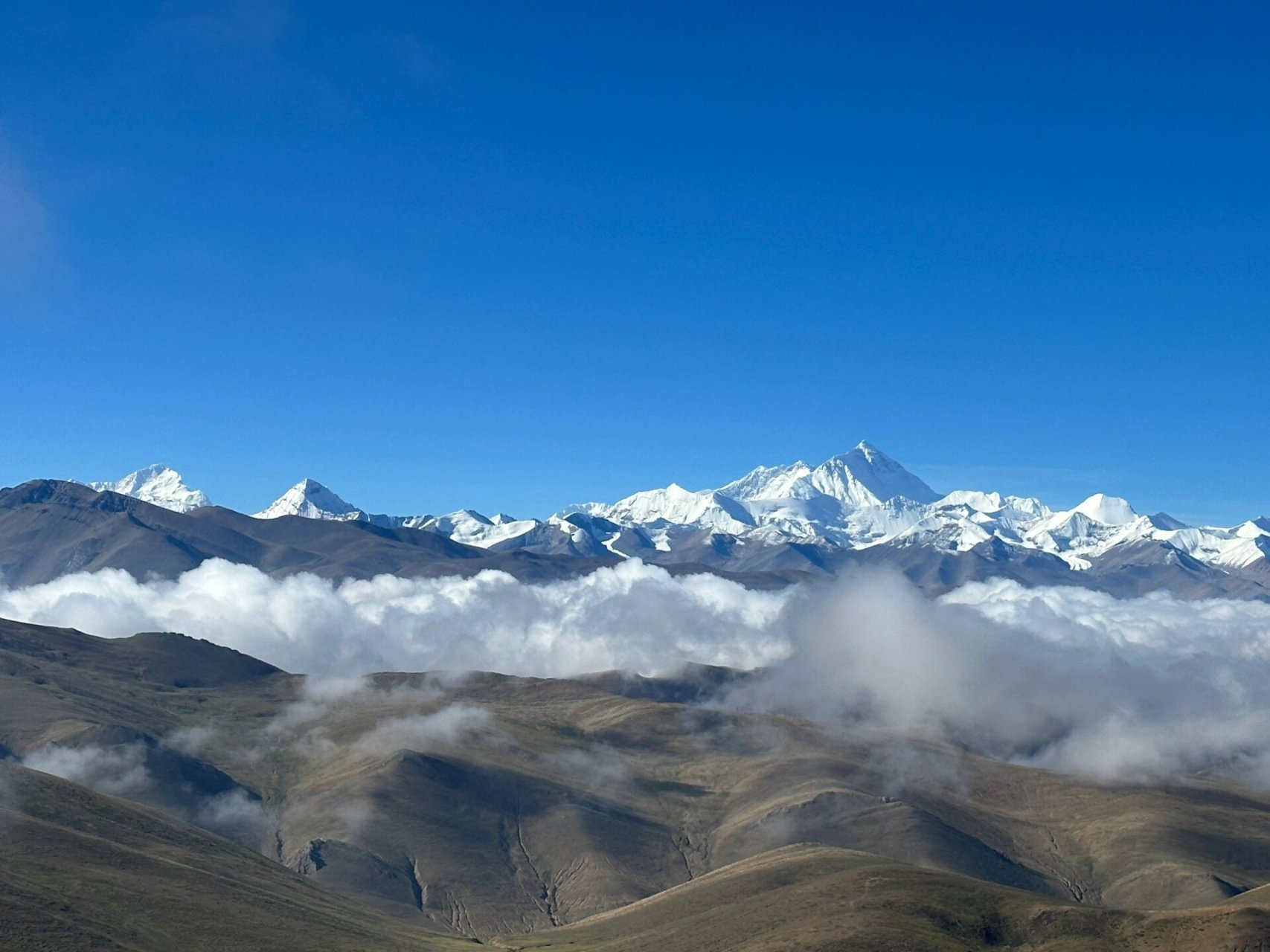 加乌拉山珠峰观景台图片