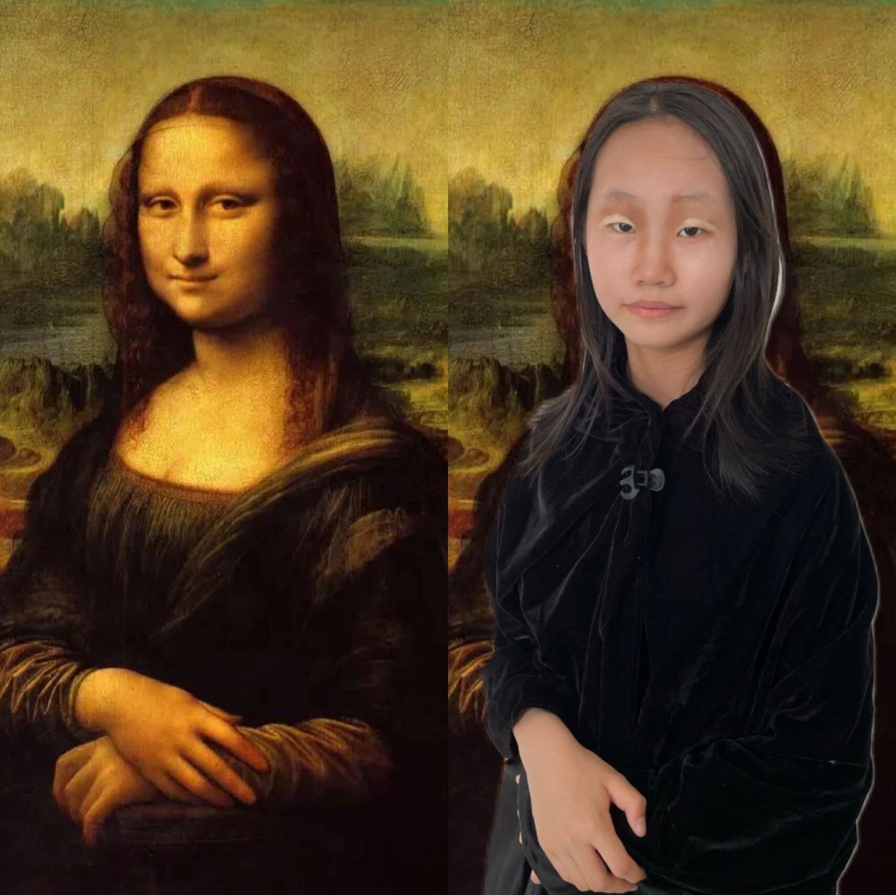 世界名人名画模仿秀cos美术奇妙博物馆 96721595939892