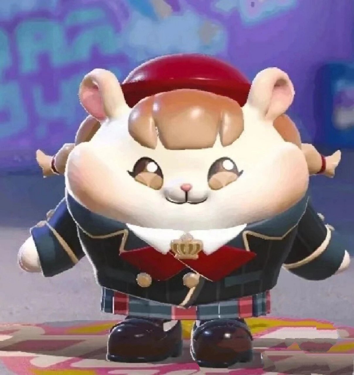 仓鼠米崽拟人(临摹) 画的不太好,不喜勿喷,图3是原图(临摹了部分)原图