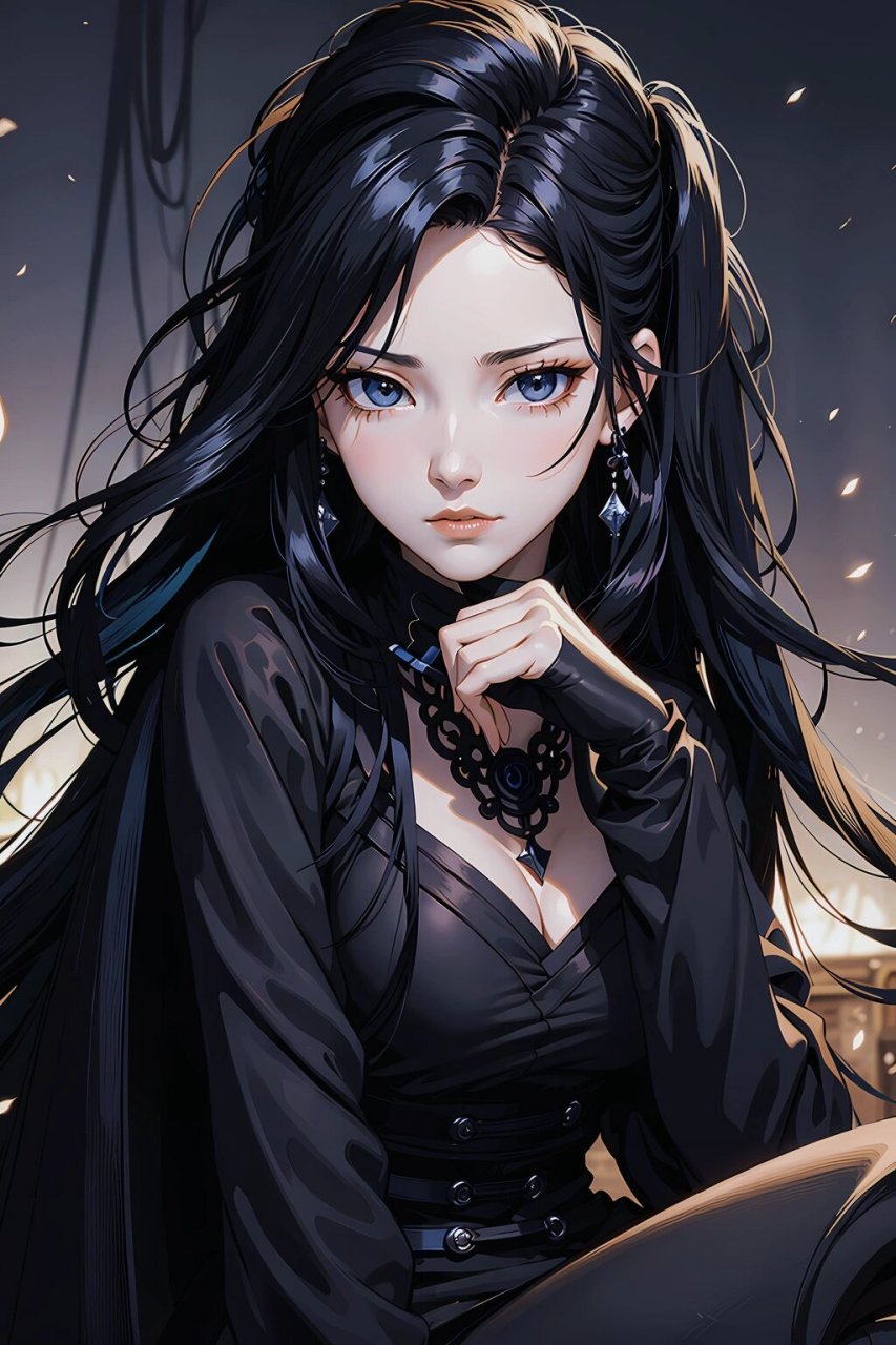 二次元美漫壁纸/头像,冷酷女神