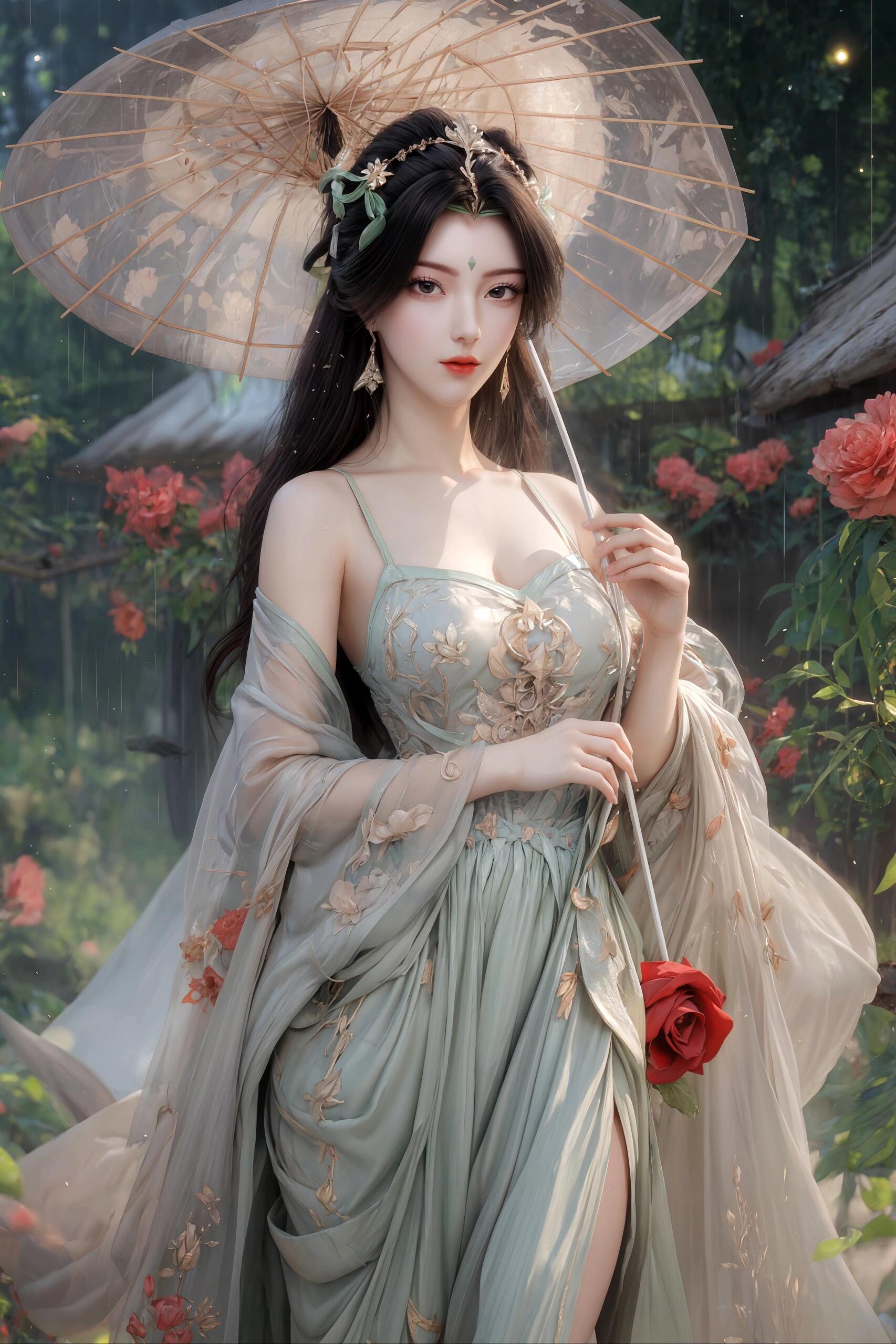 柳神唯美4k古风壁纸