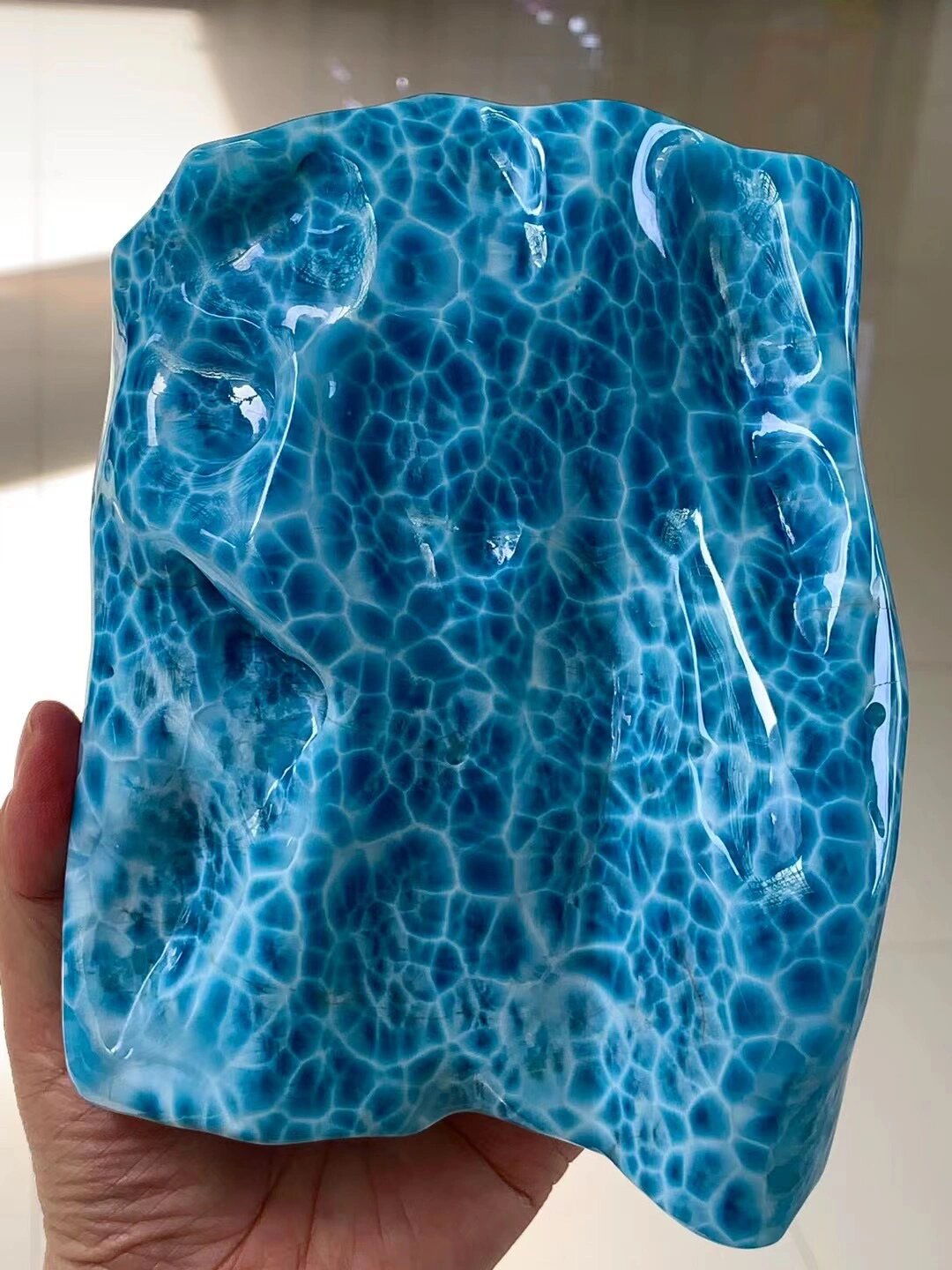 海纹石原石摆件