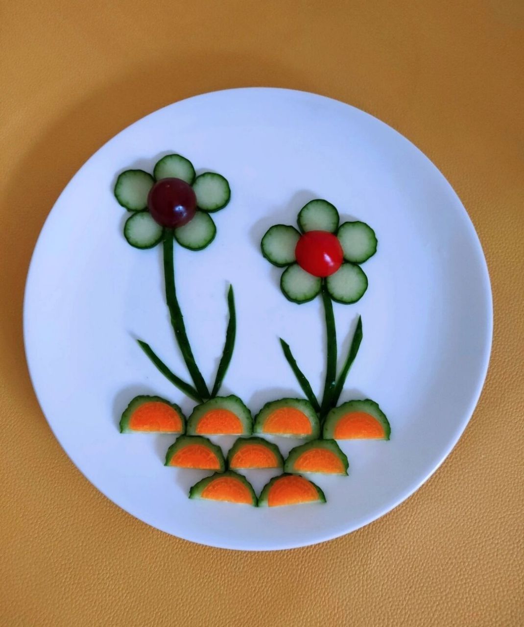 蔬菜拼盘 简单图片