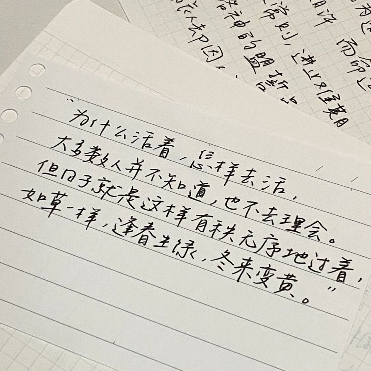 life is inherently futile (-17-; 摘自贾平凹《游戏人间》 	 歪个