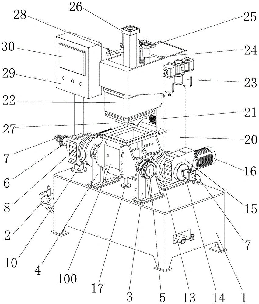 密炼机-基本结构