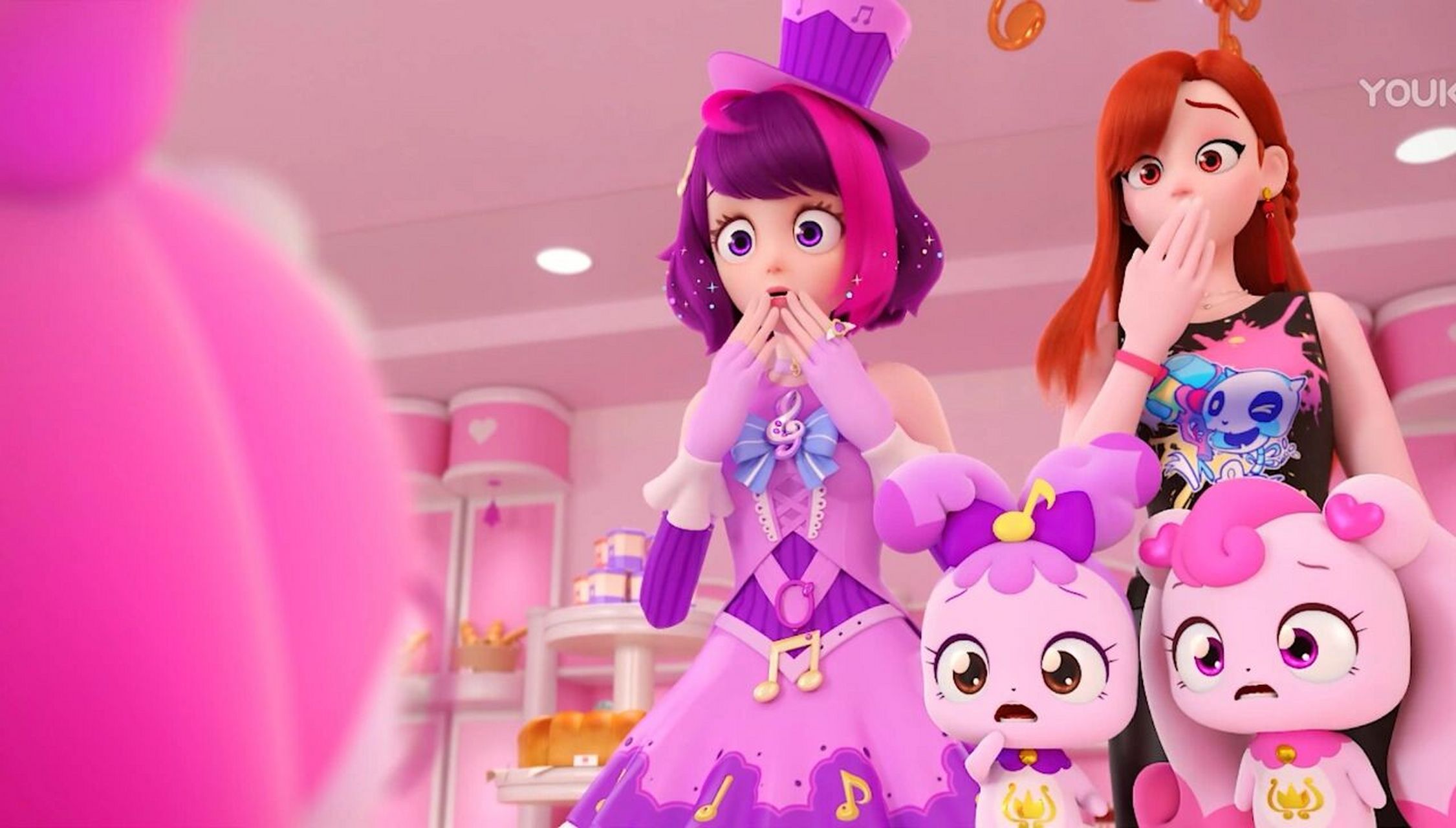 奇妙萌可 紫色的乐美公主好漂亮 由于最近工作要忙