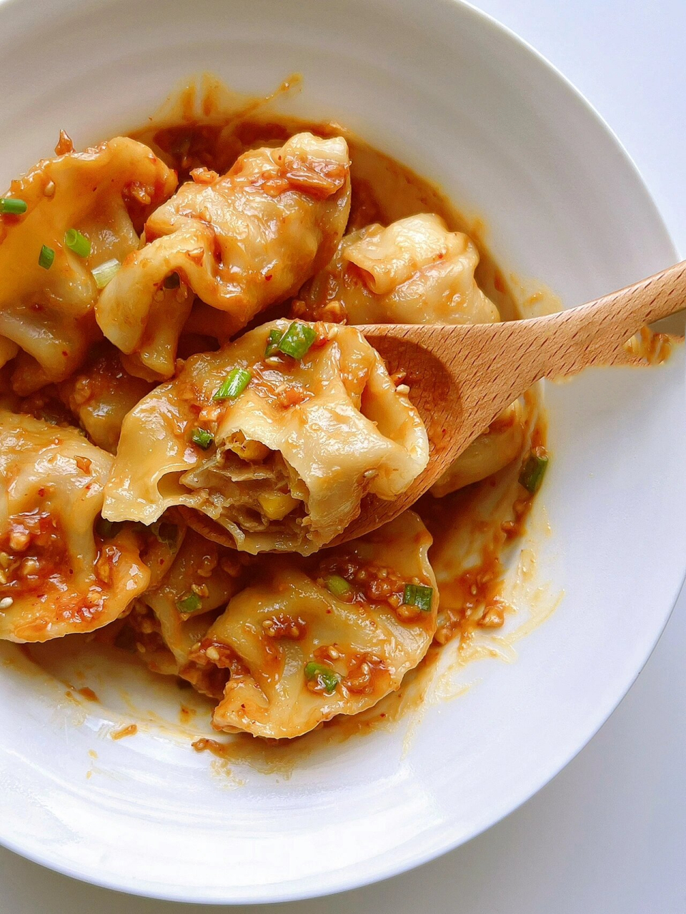 简单美味的|香辣花生酱拌水饺09 花生酱有一段时间爱到不行 空口都