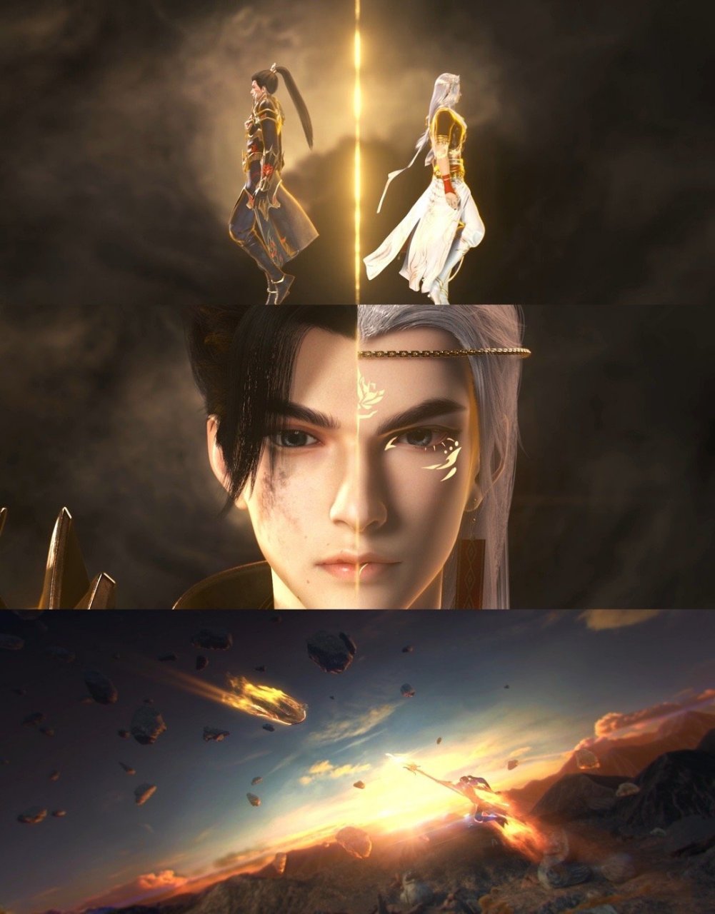 为了天下苍生,救百姓于水火之中,和战力悬殊的最后一神黄羽大战,只能