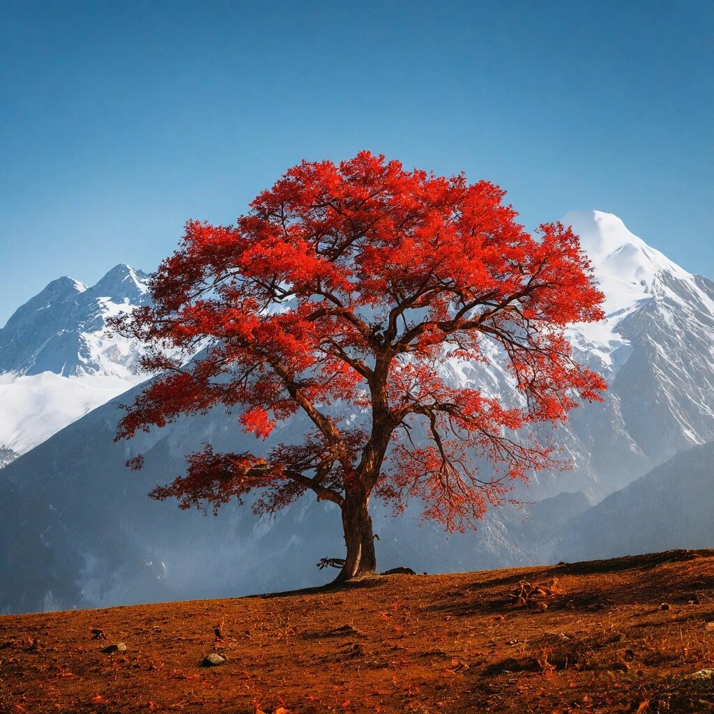打卡哈吧雪山红树 在这里,美景令人陶醉,令人流连忘返.