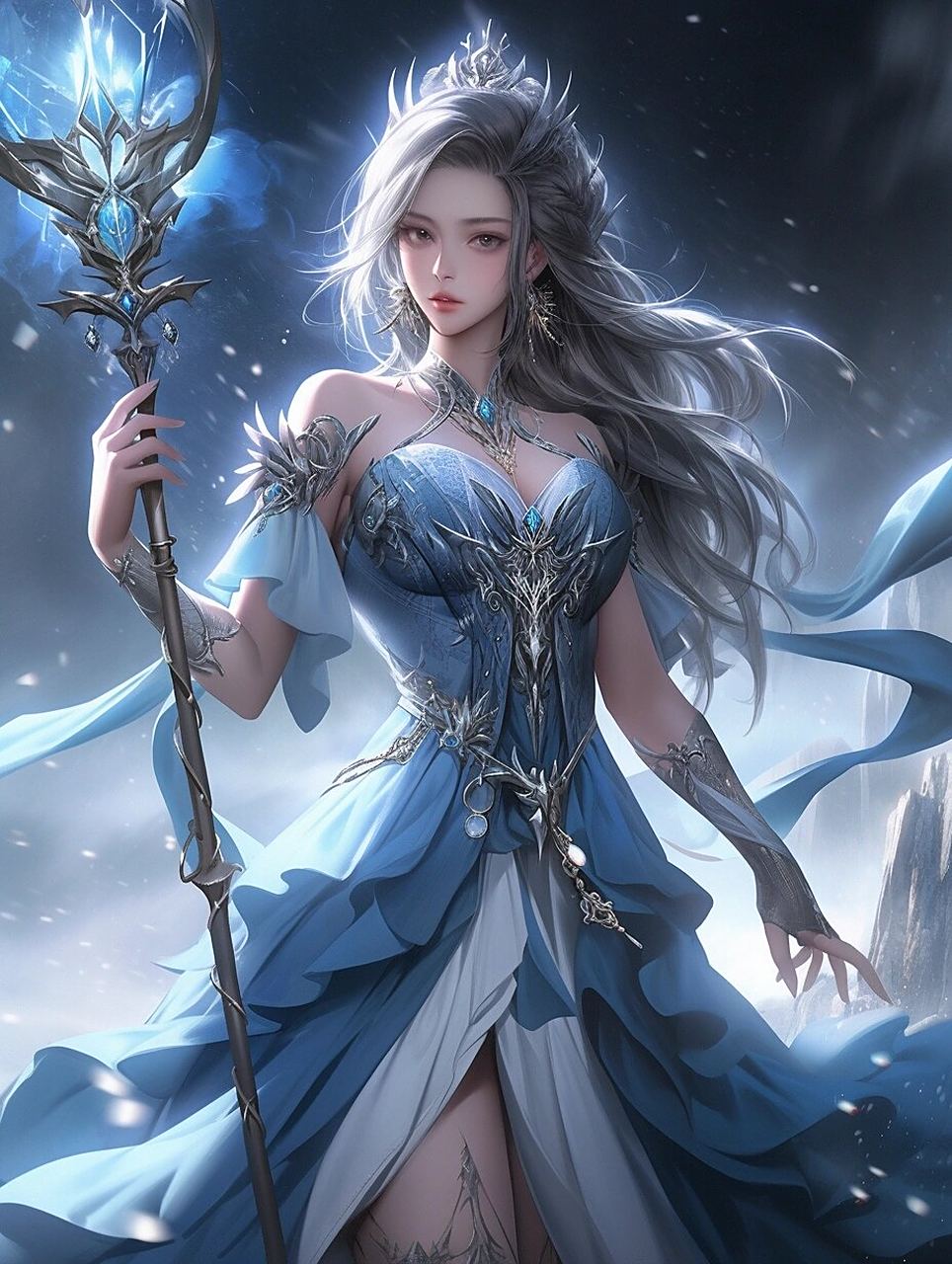 冰系女魔法师 这是你喜欢的冰系魔法师吗?