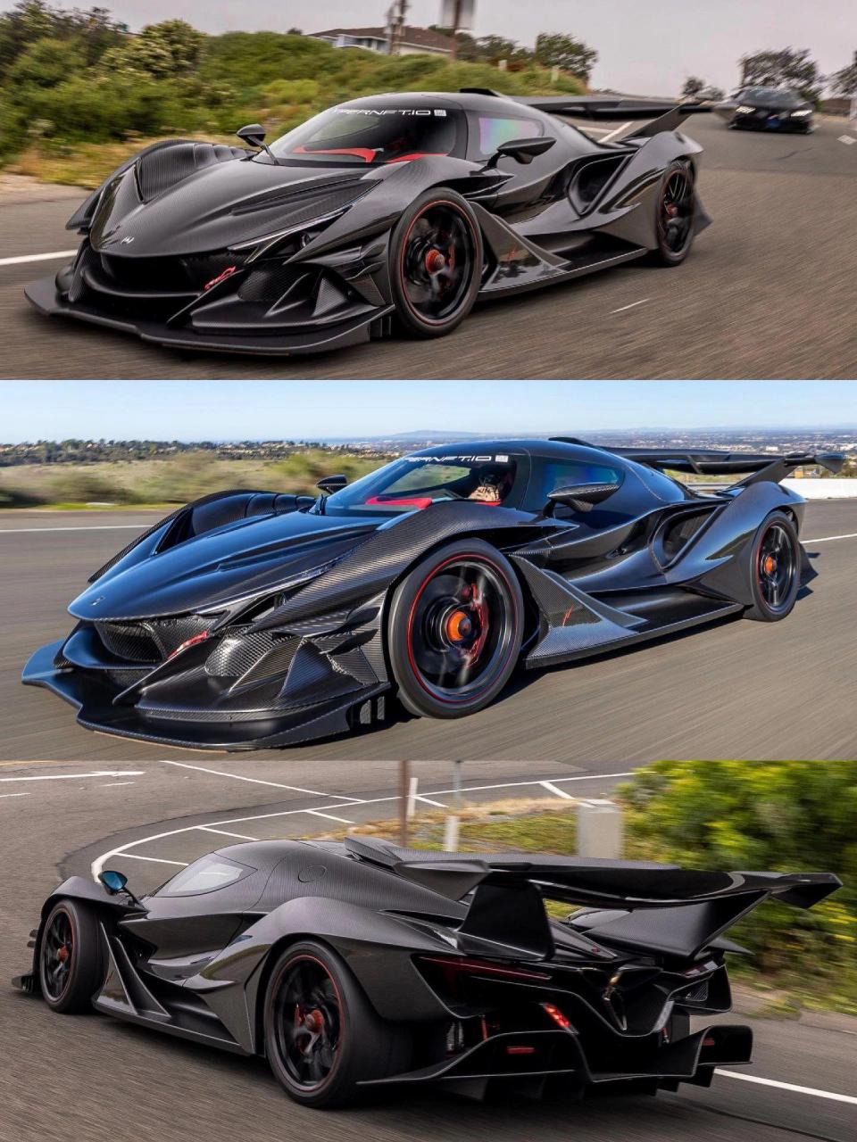 加州街头价值300万美元的阿波罗ie 顶级超跑