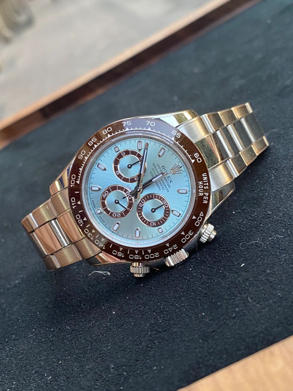 劳力士迪通拿116506 冰蓝迪 19年全套 整表贴膜使用 极品成色 价格
