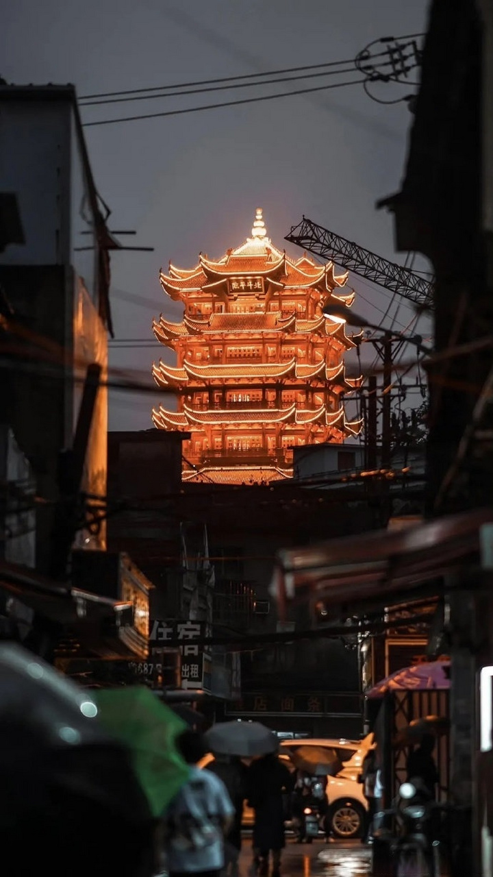 "千年古轴"得胜桥  (via黄鹤楼书画社 )