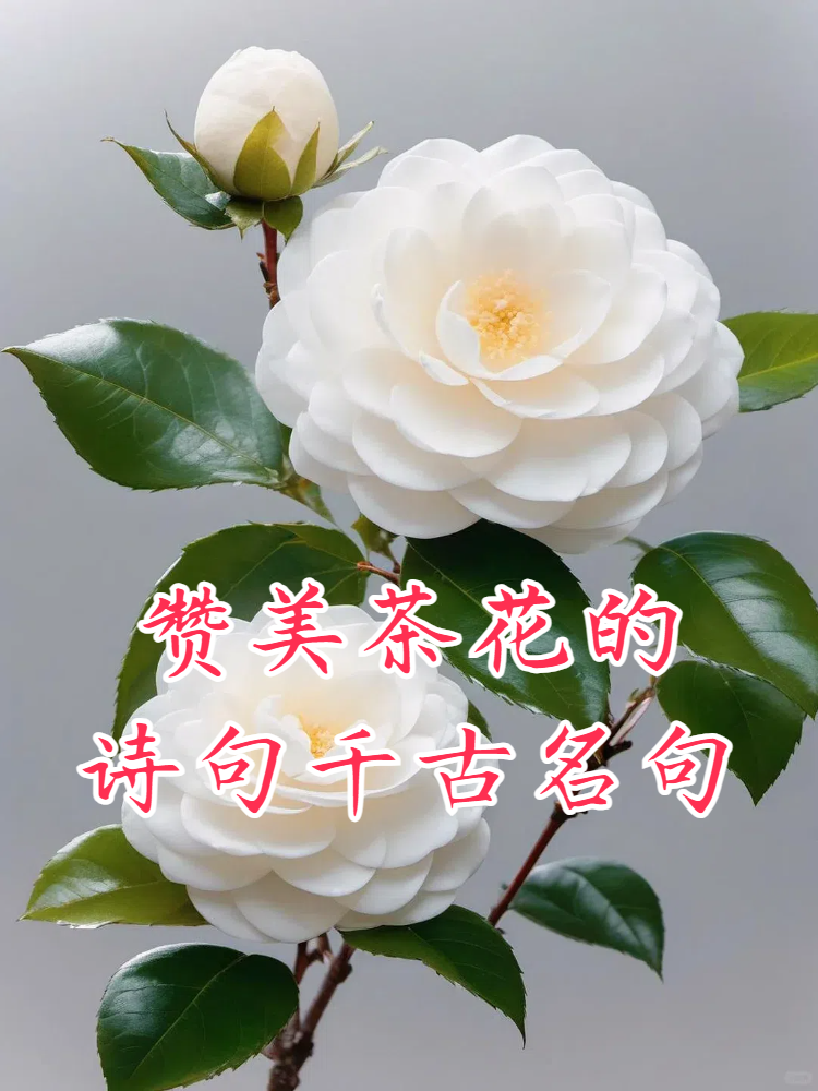 赞美茶花的诗句千古名句 欢迎来到我的小红书!