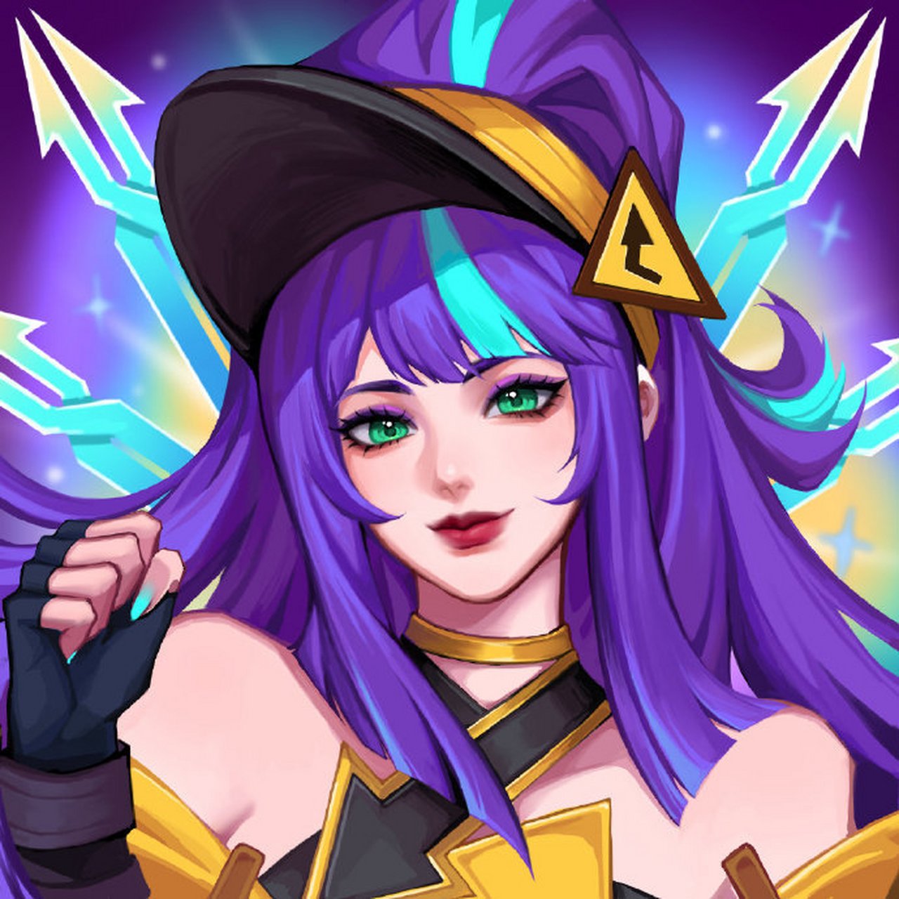 斗魂无双 开黑头像  英雄联盟手游1周年 #英雄联盟手游燃斗之夜